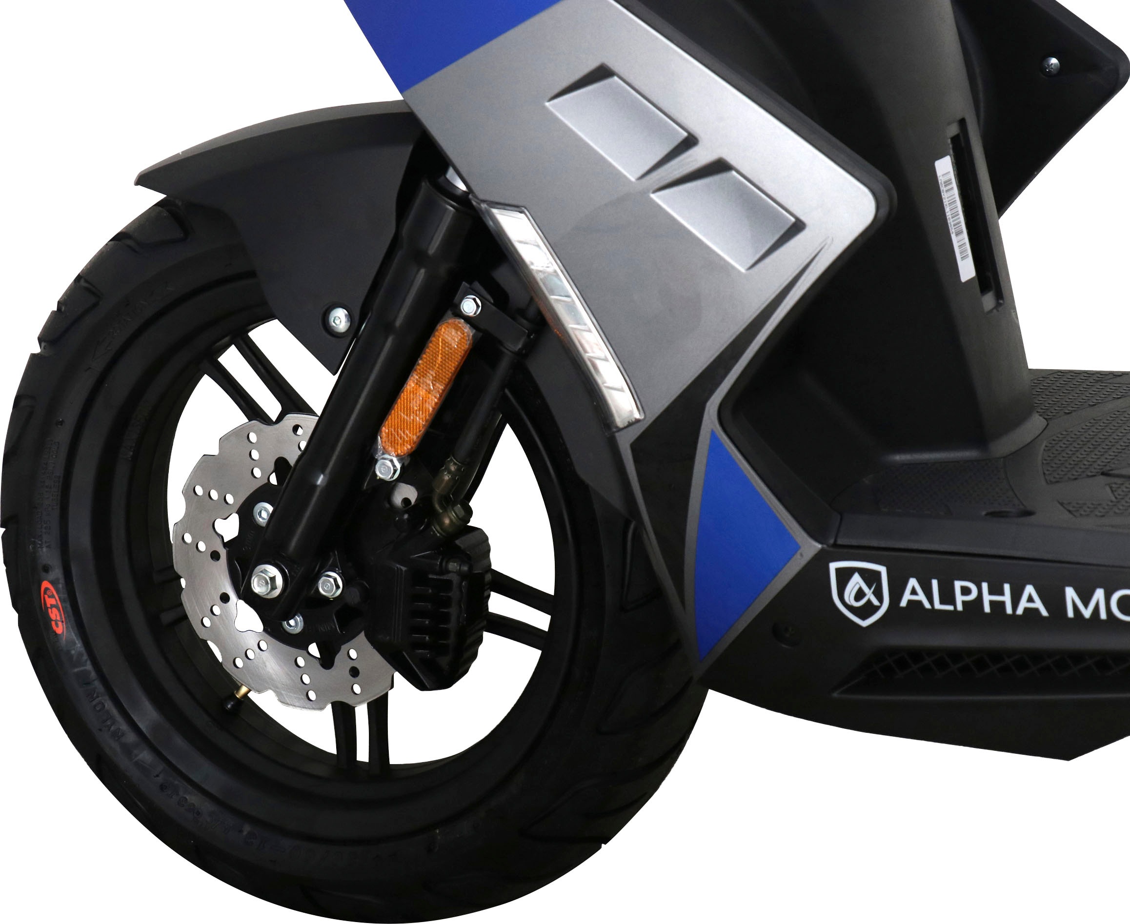 Alpha Motors Mofaroller »Mustang FI«, 50 cm³, 25 km/h, Euro 5, 2,72 PS, mit USB-Anschluss und Lenkerschloss, sportliches Design