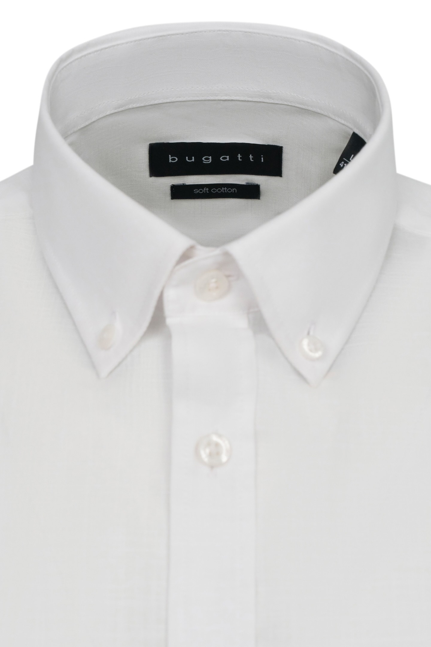 bugatti Kurzarmhemd, mit Button-Down-Kragen