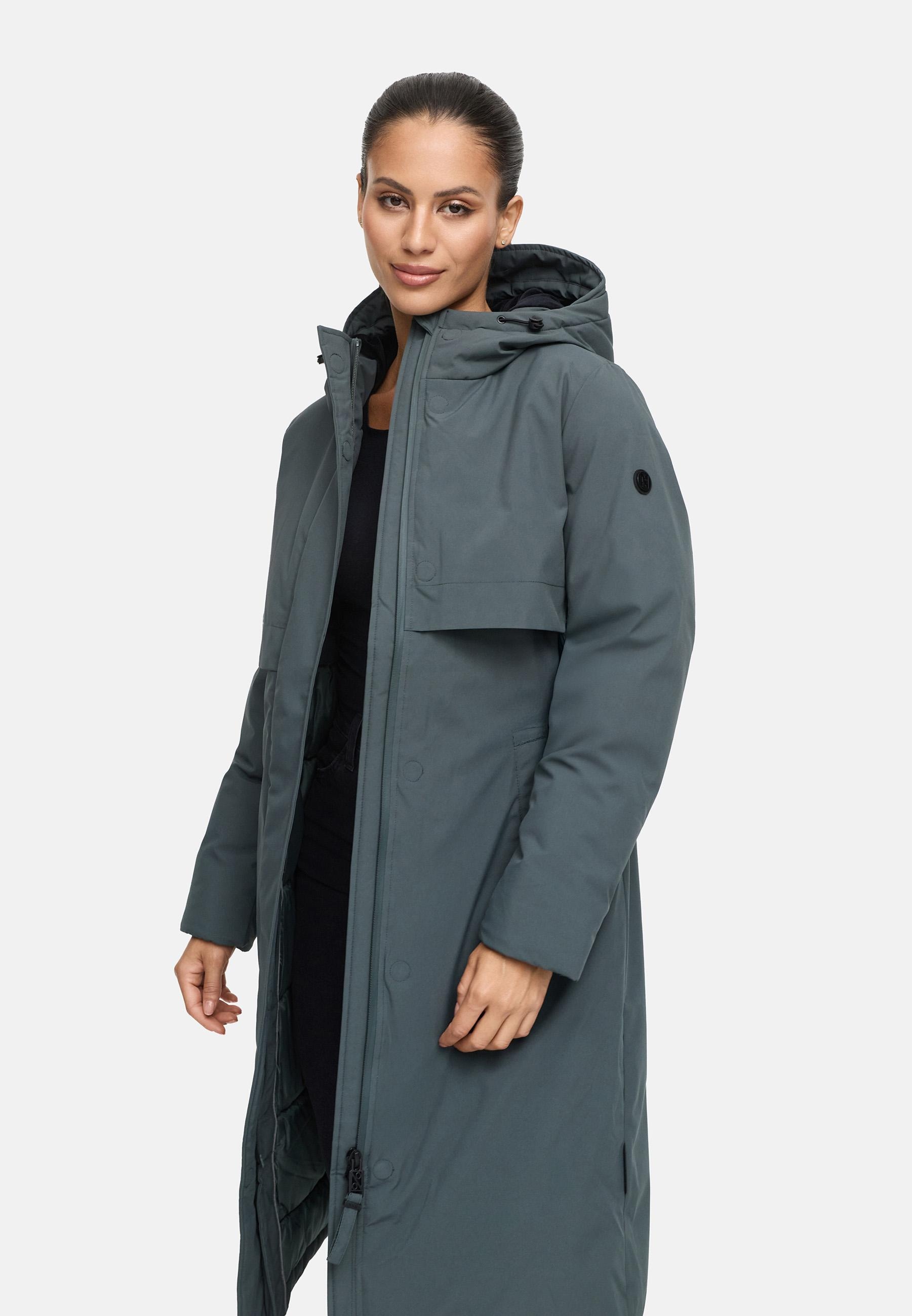 Navahoo Wintermantel »Eismelodie 14«, Winter Parka mit Kapuze
