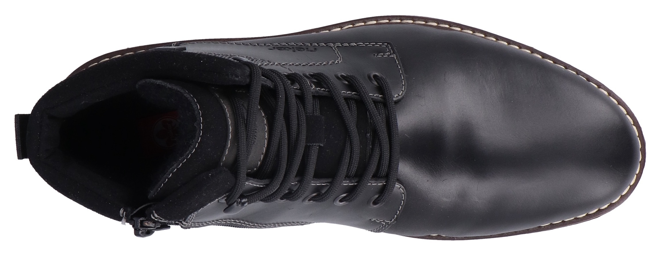 Rieker Winterstiefelette, Schnürstiefel, Business Schuh mit wasserabweisender TEX-Membran