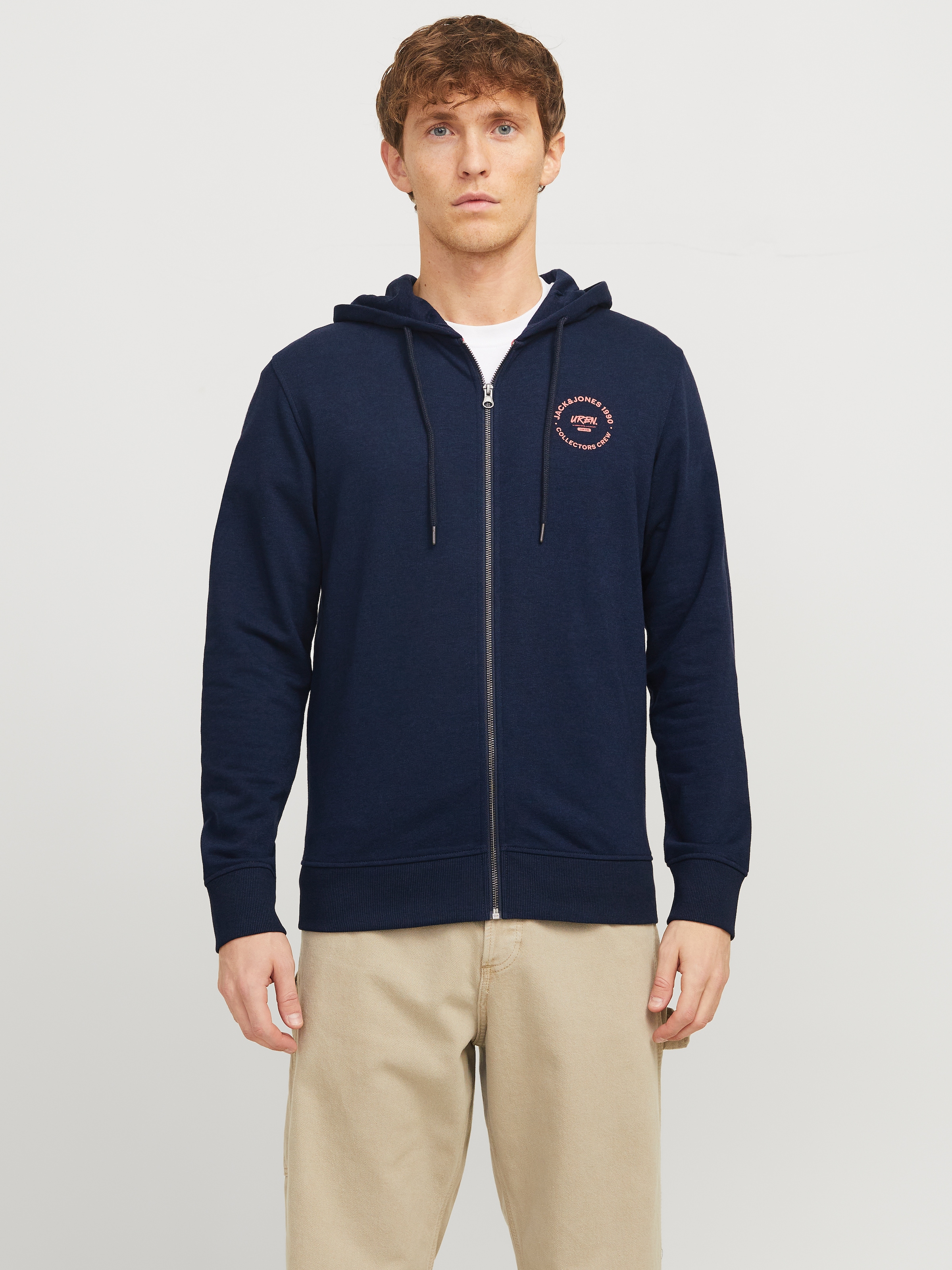 Jack & Jones Kapuzensweatjacke "JJSIMON Hoodie mit Reißverschluss und hohem günstig online kaufen