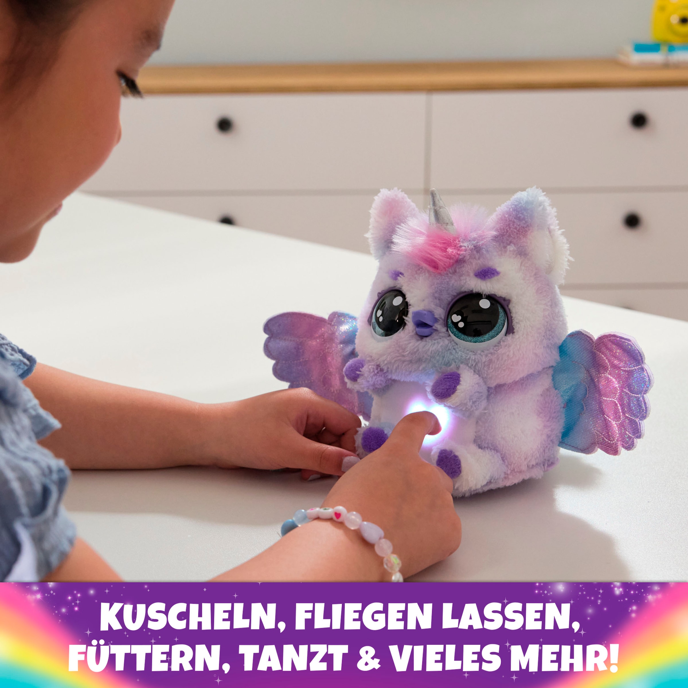 Spin Master Spielfigur »Hatchimals Alive Mystery Ei Pufficorn«, mit Licht und Sound