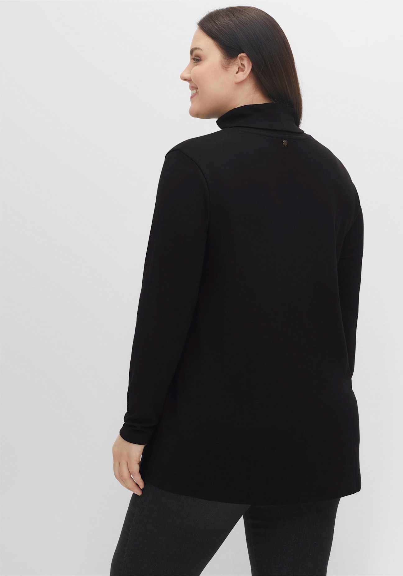 Thumbnail - Sheego Langarmshirt "Rollkragen-Shirt" 1 Stk.