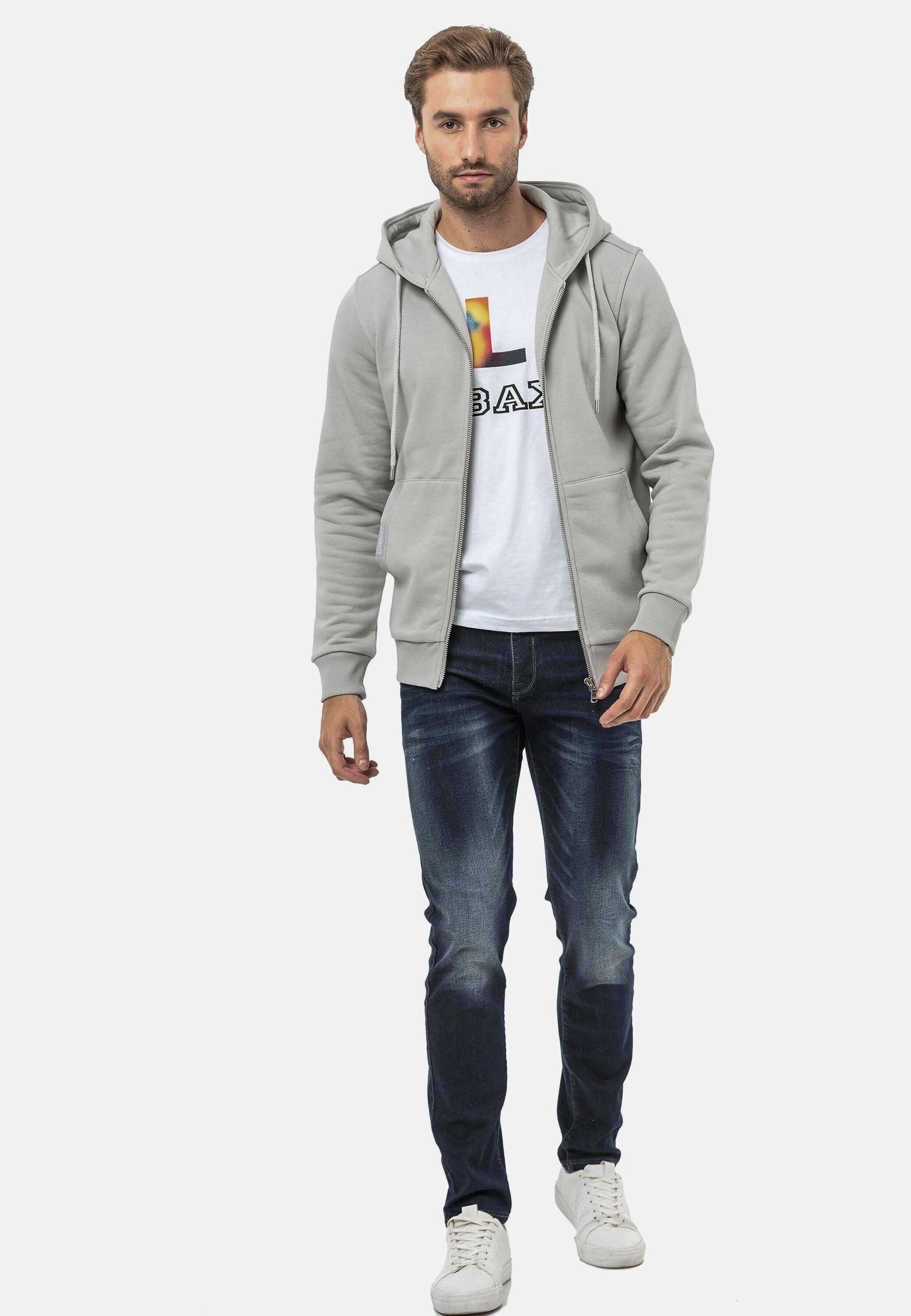 Cipo & Baxx Sweatjacke »Jacken«, mit Kapuze, CL556