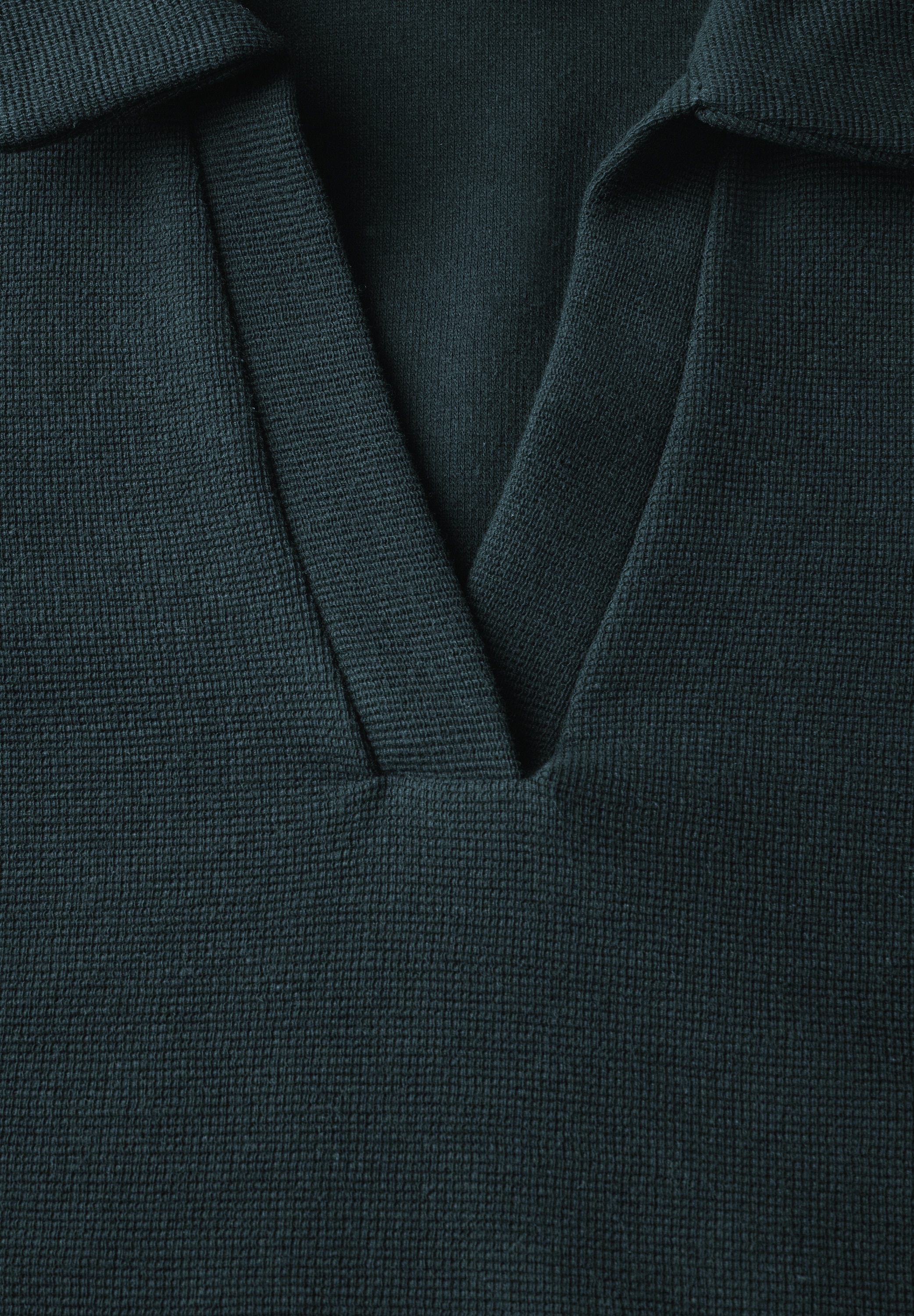 STREET ONE Poloshirt, mit Struktur