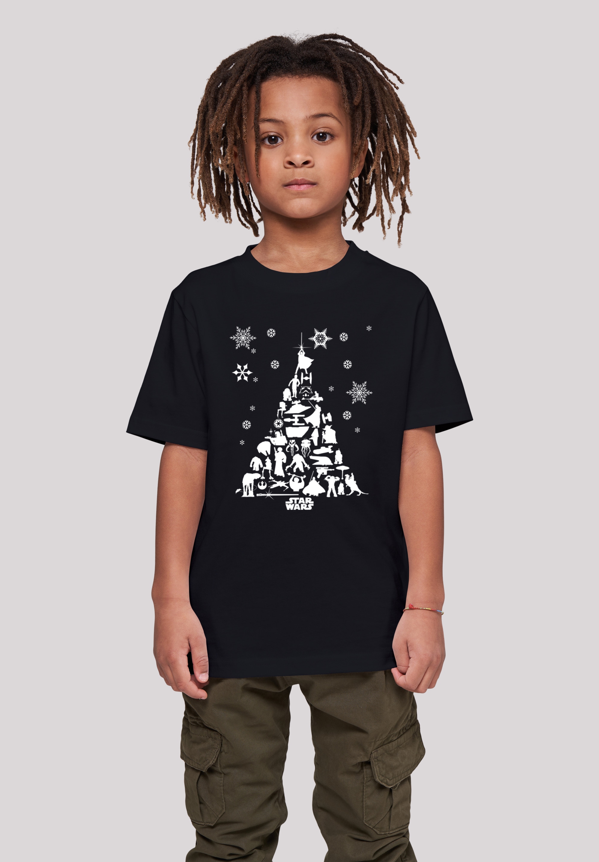 F4NT4STIC Kurzarmshirt »Kinder Star Wars Christmas Tree with Kids Basic Tee«,  (1 tlg.) ▷ für | BAUR
