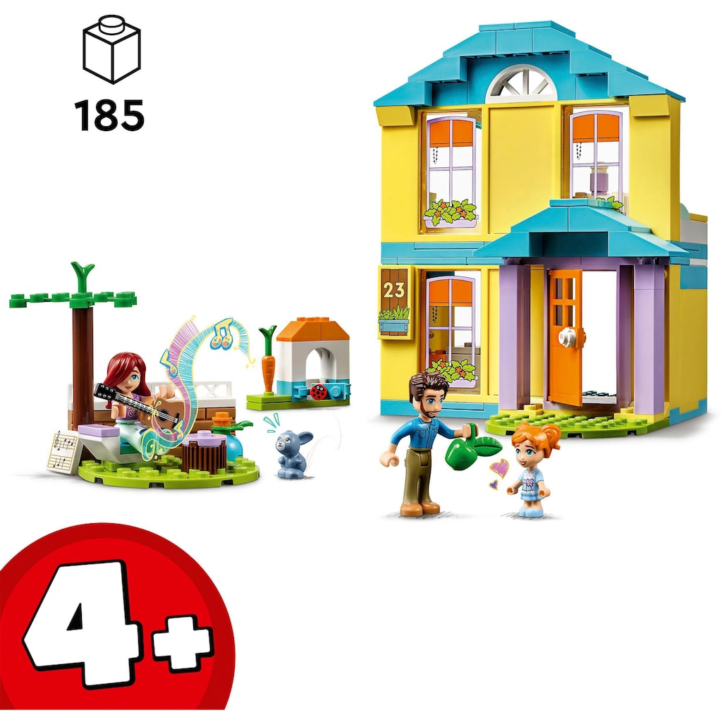 LEGO® Konstruktionsspielsteine »Paisleys Haus (41724), LEGO® Friends«, (185 St.), Made in Europe