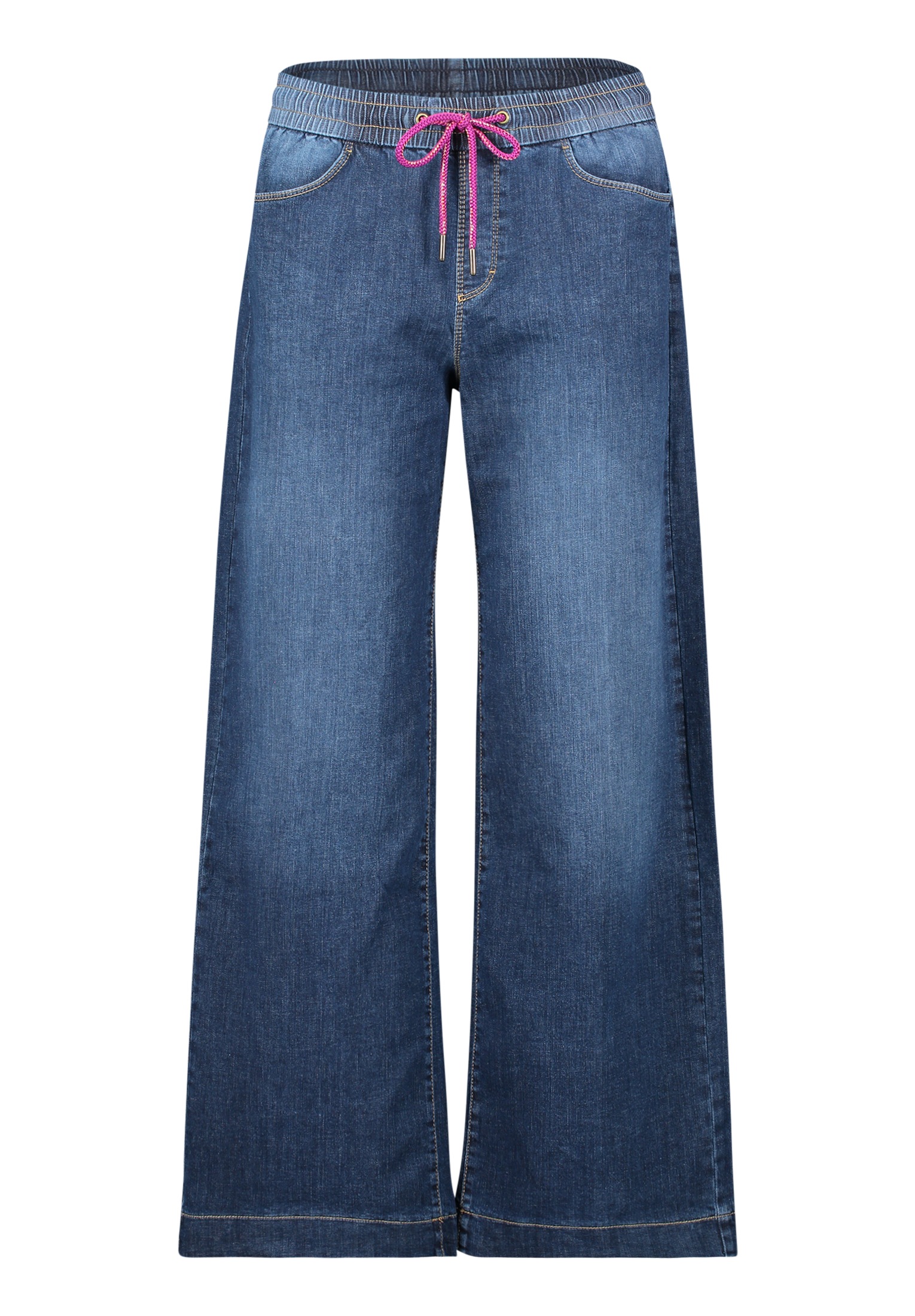 Cartoon Slim-fit-Jeans "Cartoon Casual-Hose mit weitem Bein" günstig online kaufen