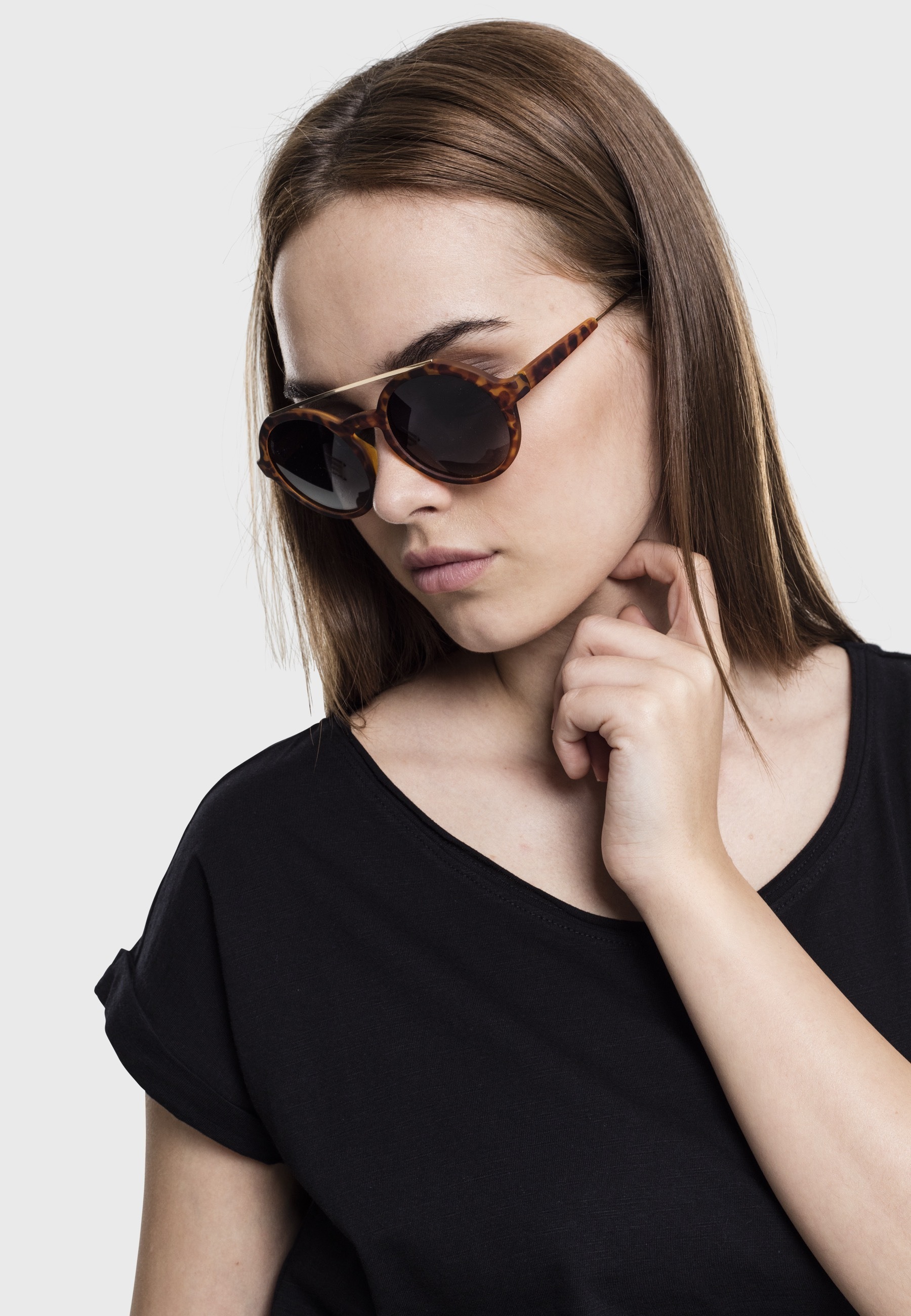 URBAN CLASSICS Kurzarmshirt »Urban Classics Damen Ladies Long Back Shaped Slub Tee« 1 Stk.