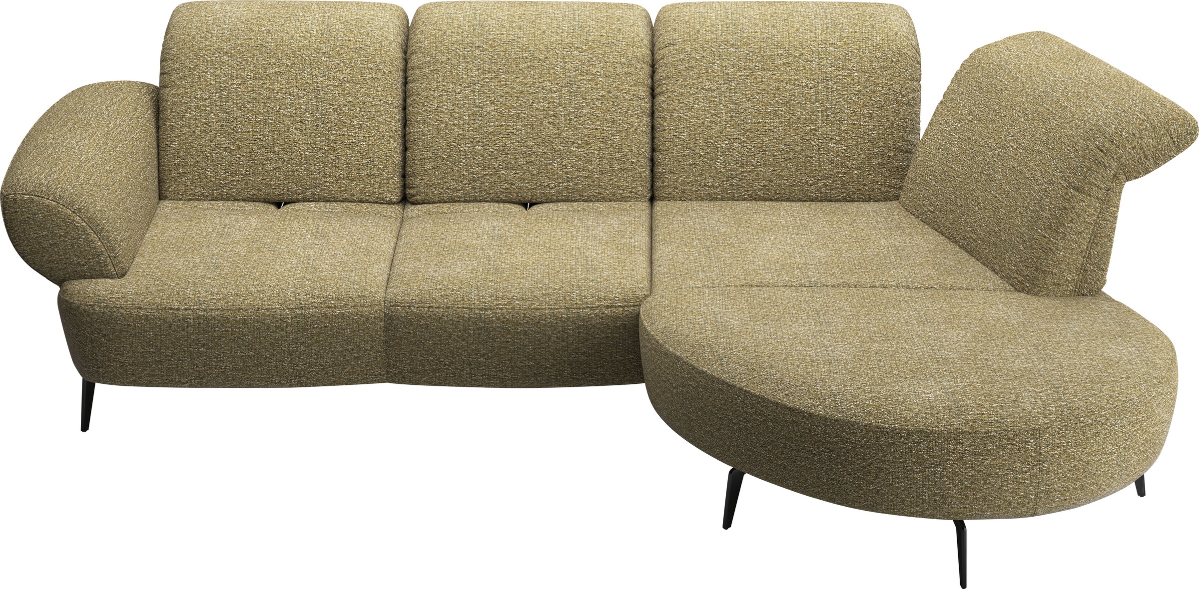 sit&more Ecksofa "Dance, L-Form, inkl. Sitztiefenverstellung", inkl. Click& günstig online kaufen