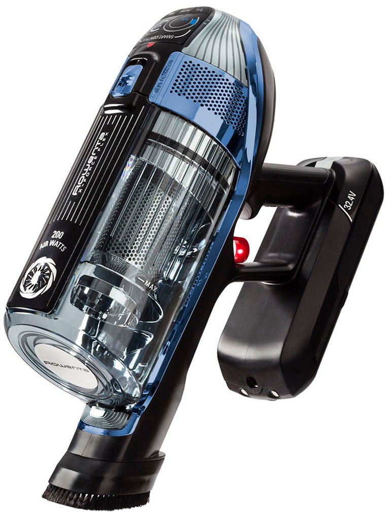 Rowenta Akku-Hand-und Stielstaubsauger »X-Force Flex 14.60 Aqua, leistungsstark, langlebiger Akku, Flex-Gelenk«, bis zu 200 Air Watt, Aqua-Düse, 2-in-1 Wisch- und Saugfunktion, RH99C3