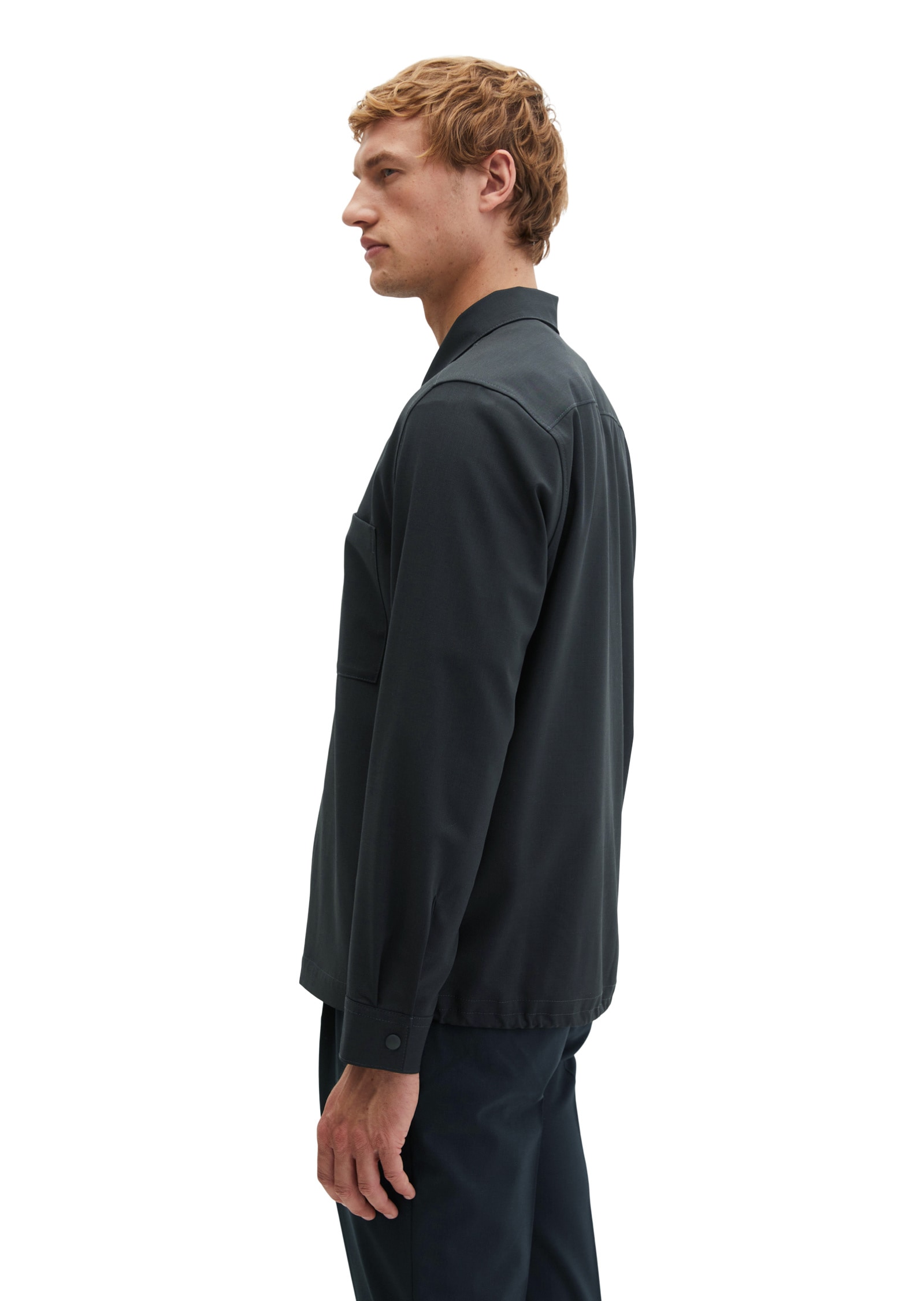 Marc O'Polo Kurzjacke »aus dehnbarem Tech Wool Blend« ohne Kapuze