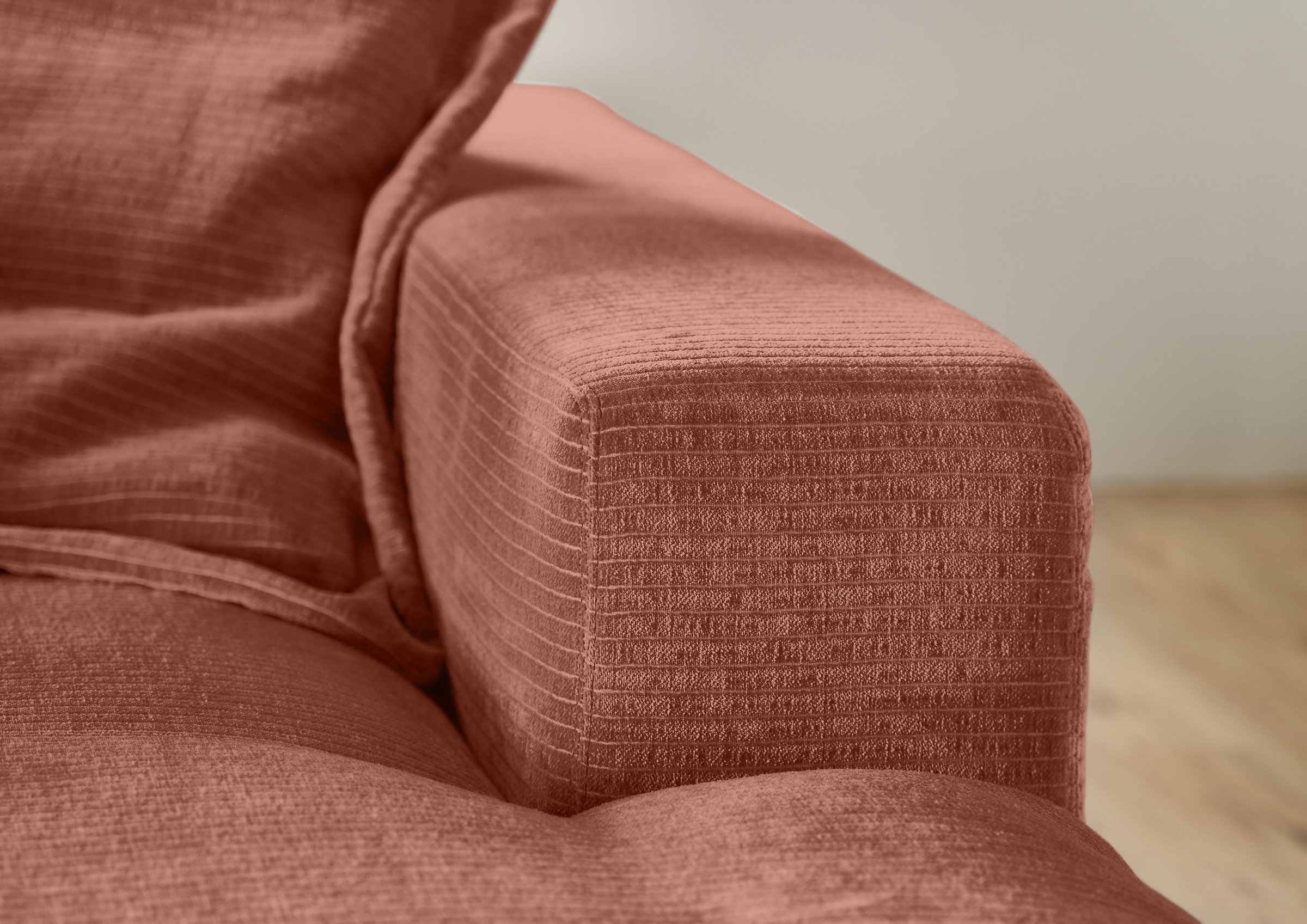 Musterring Ecksofa »Lucia«, verschiedene Farben, großer Longchair mit Armlehne, B330 x T190 cm