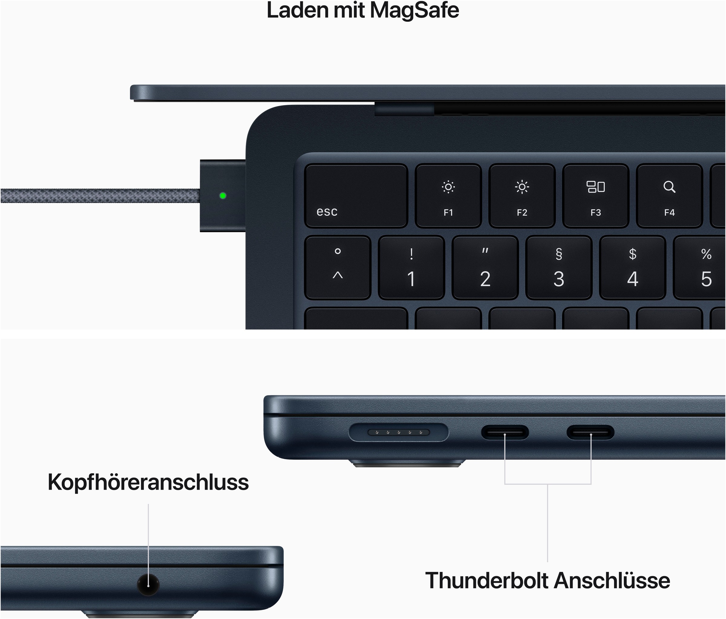 Apple Notebook »MacBook Air 13" CTO«, 34,46 cm, / 13,6 Zoll, Apple, M2, 10-Core GPU, 512 GB SSD
