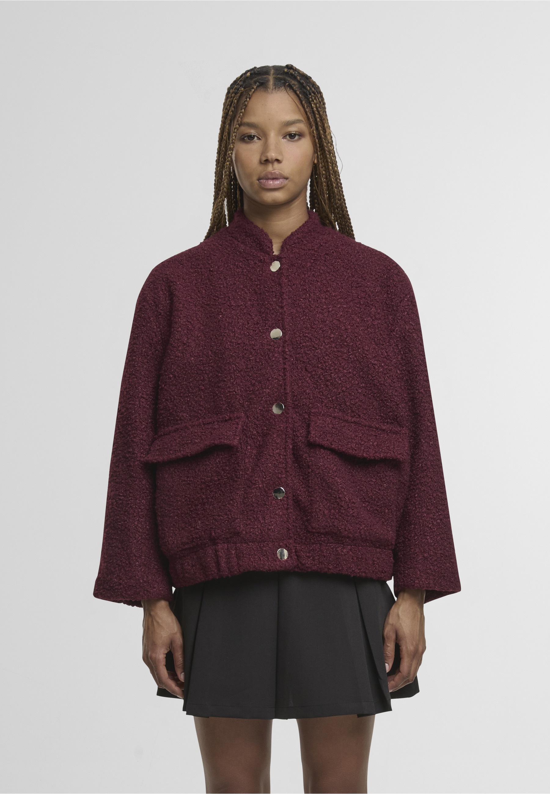 ESTELOU Allwetterjacke »ESTELOU Teddy jacket« 1 Stk. tlg. ohne Kapuze