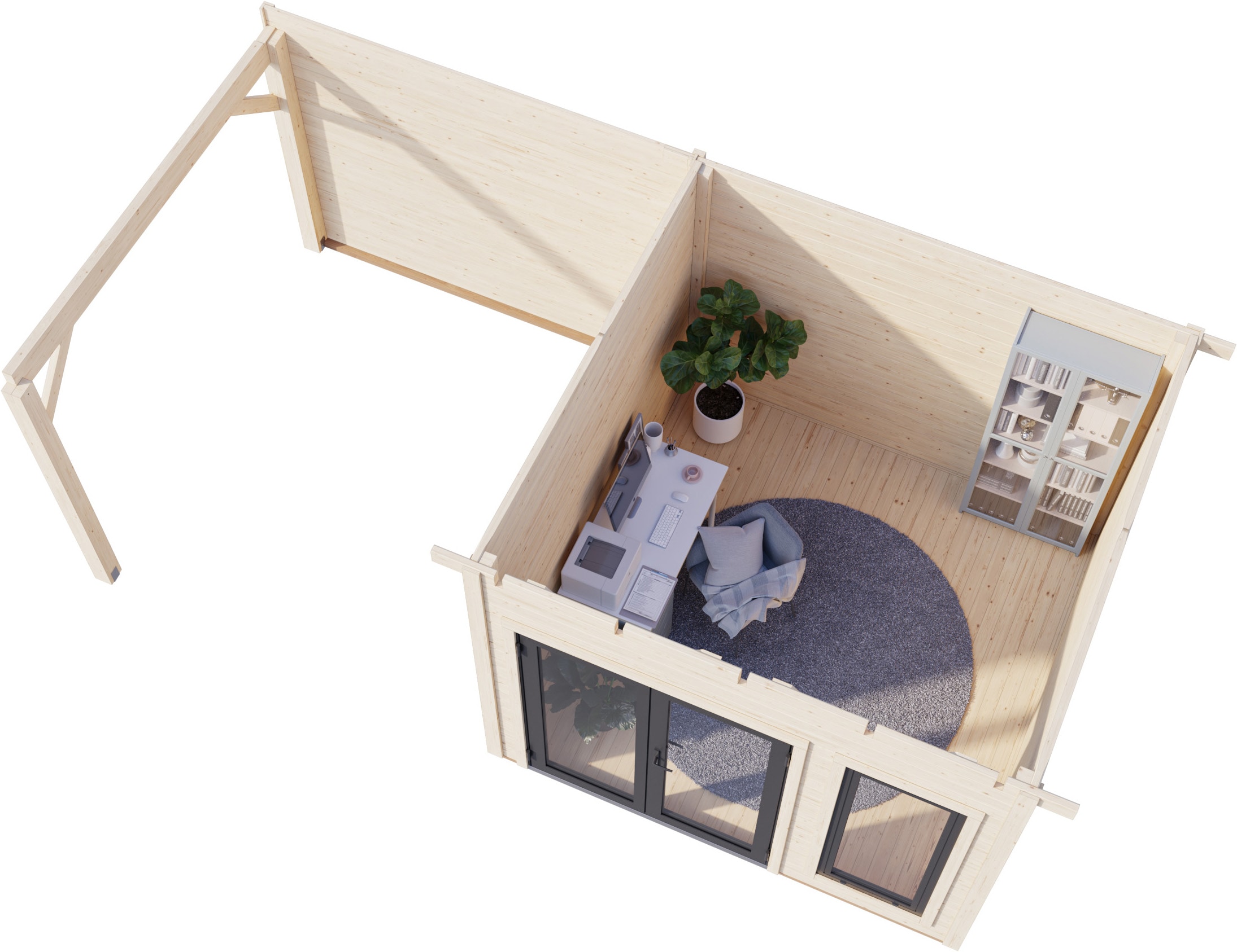 Palmako Gartenhaus »Aurelia 8,4+7,9 m²«