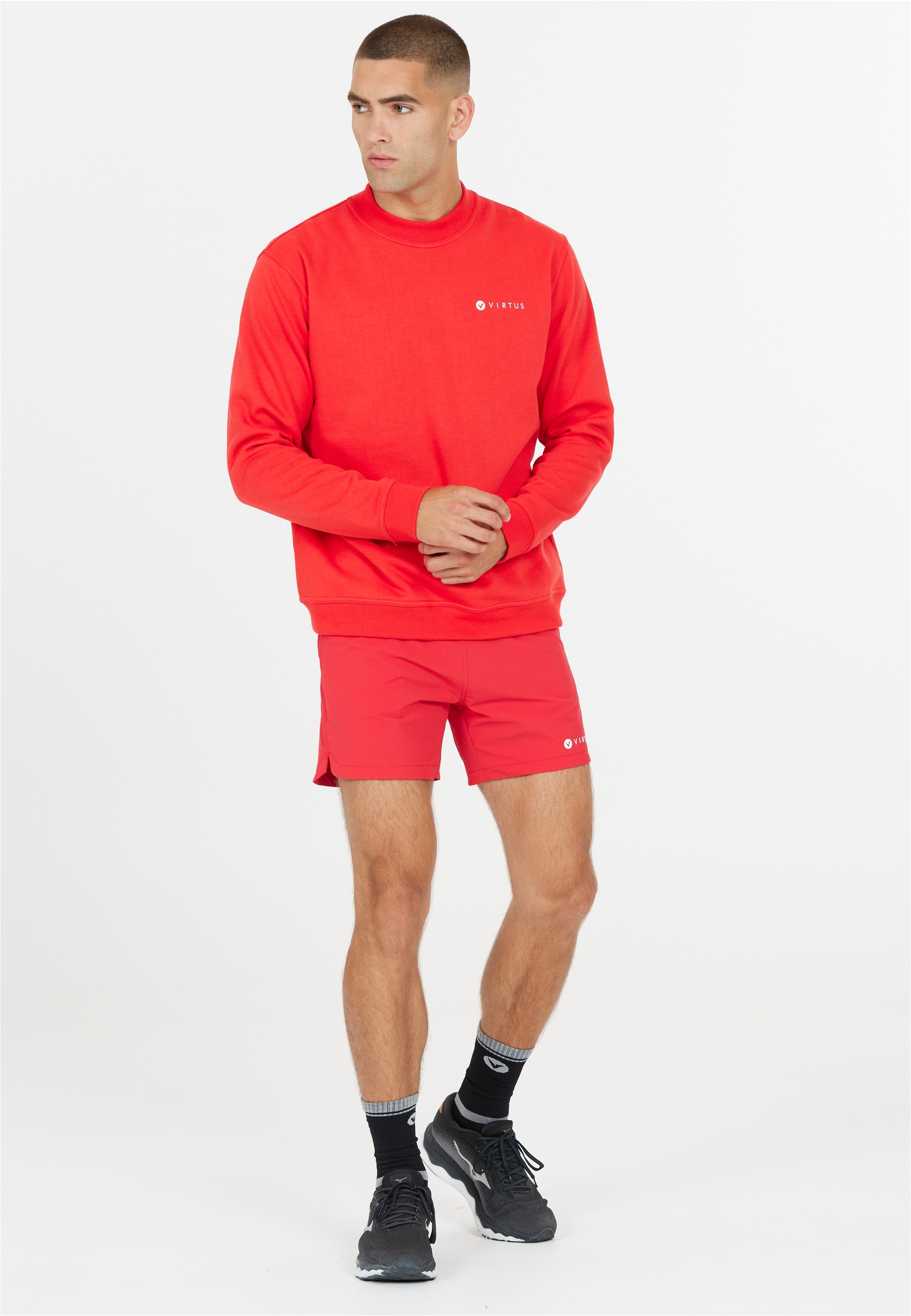 Virtus Sweatshirt »Dereck«, mit recyceltem Material