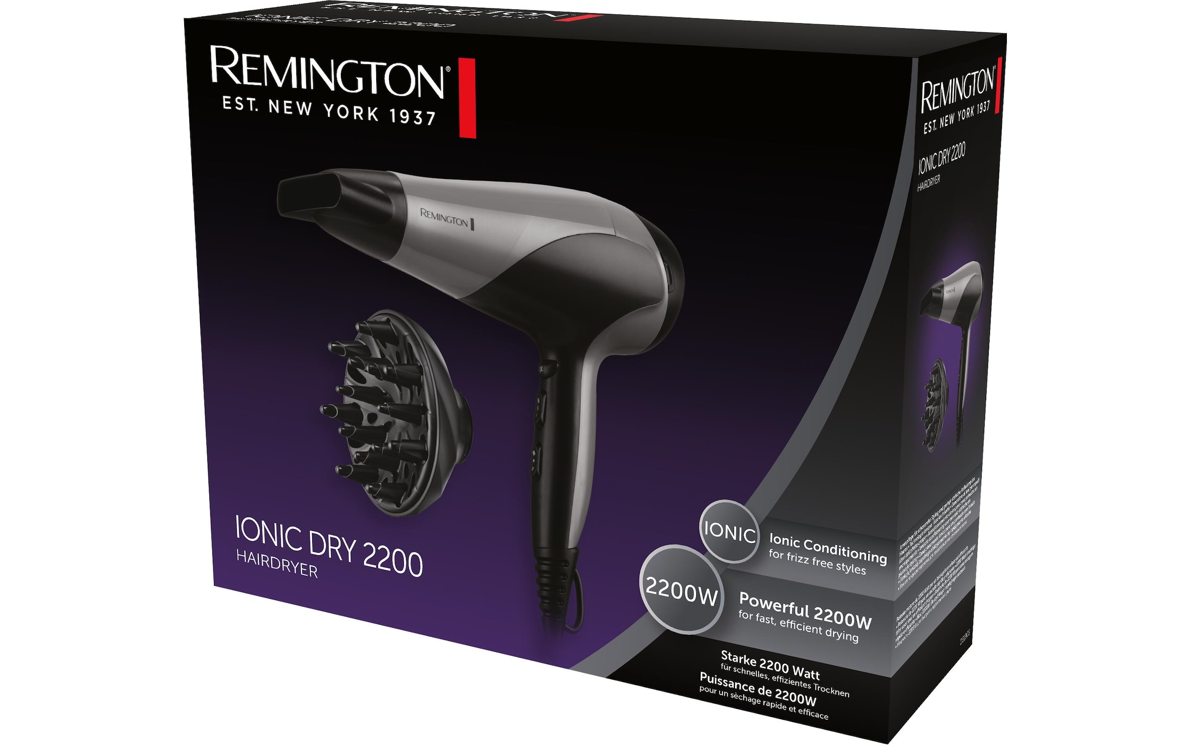 Remington Haartrockner »IonicDry 2200 D3190S« 2.200 W