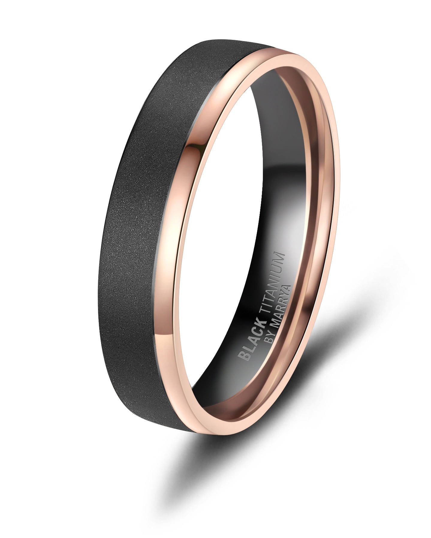 Marrya Partnerring »BLACK TITANIUM by MARRYA«