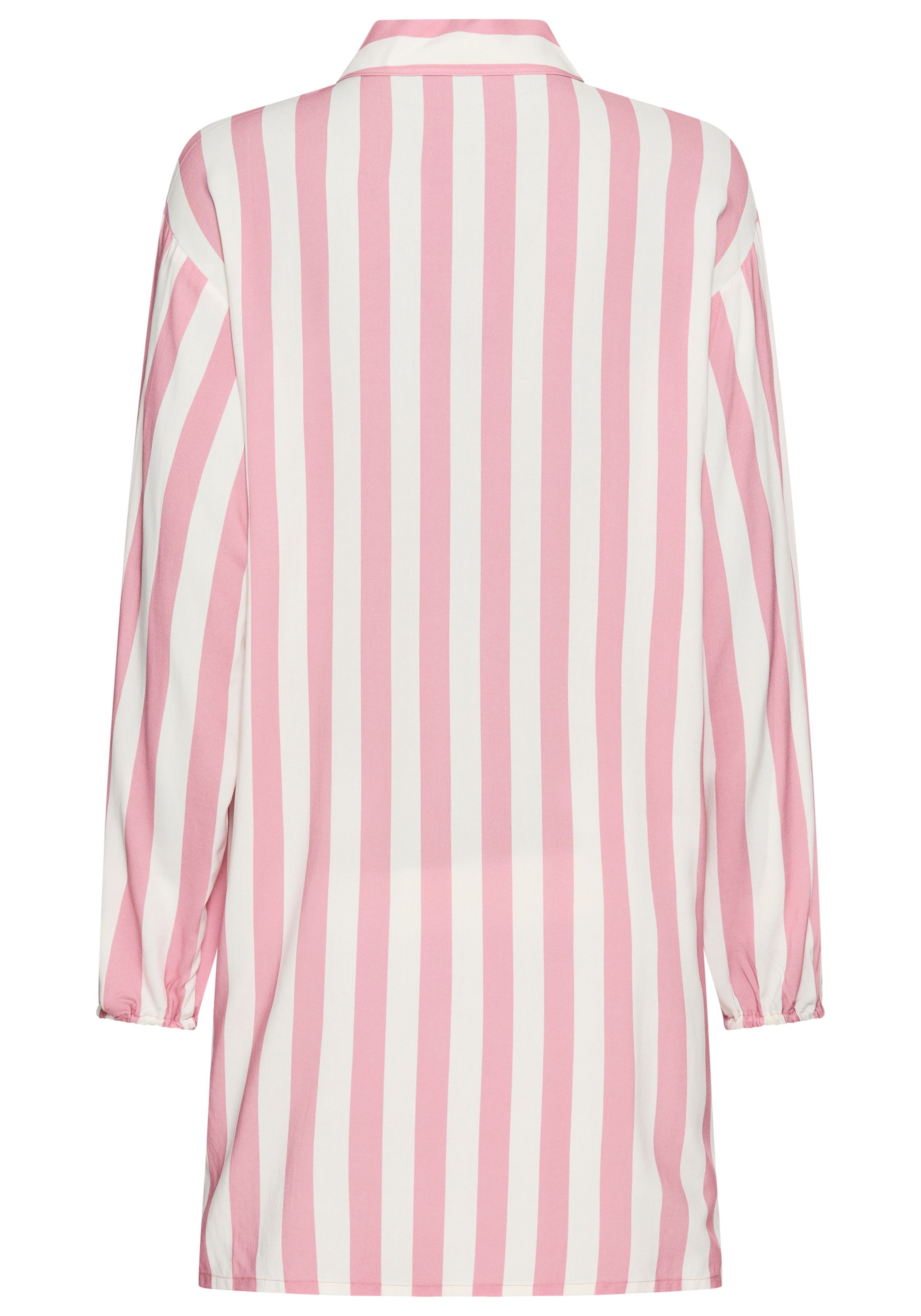 s.Oliver Nachthemd aufgesetzte Tasche mit breiten Streifen günstig online kaufen