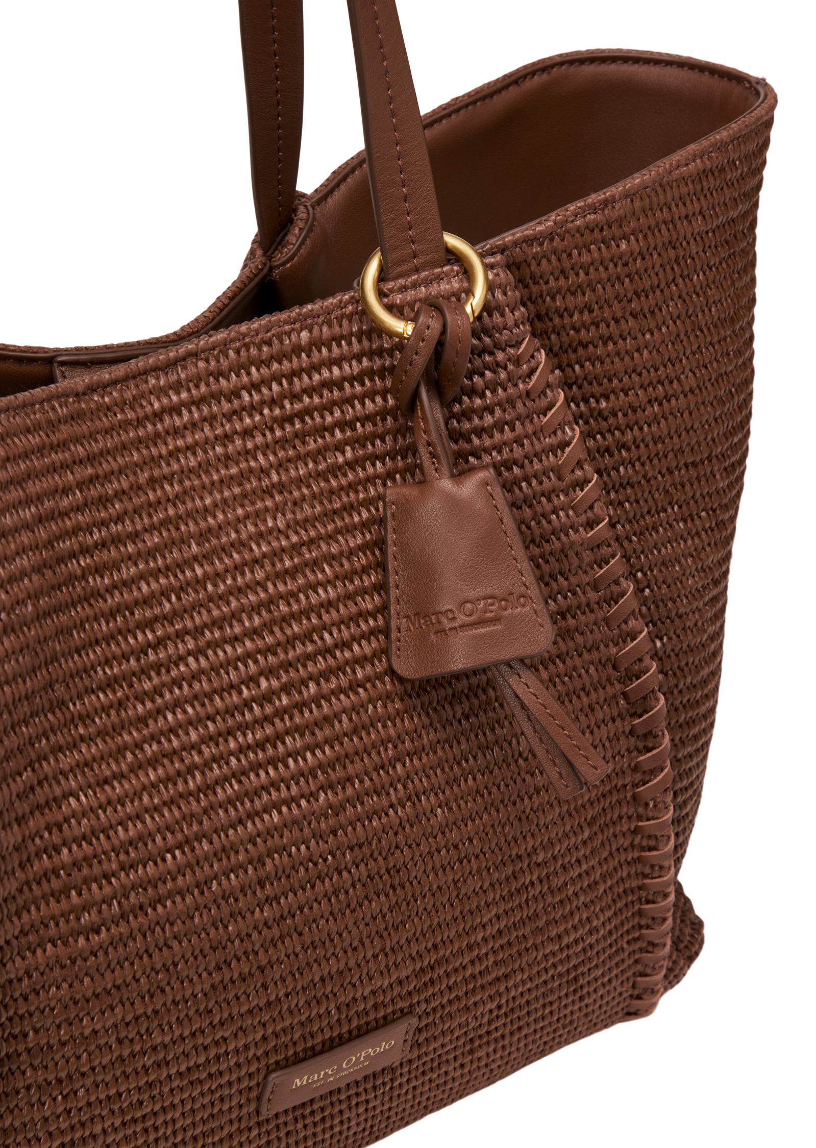 Marc O'Polo Shopper »mit edlen Echtleder-Details«