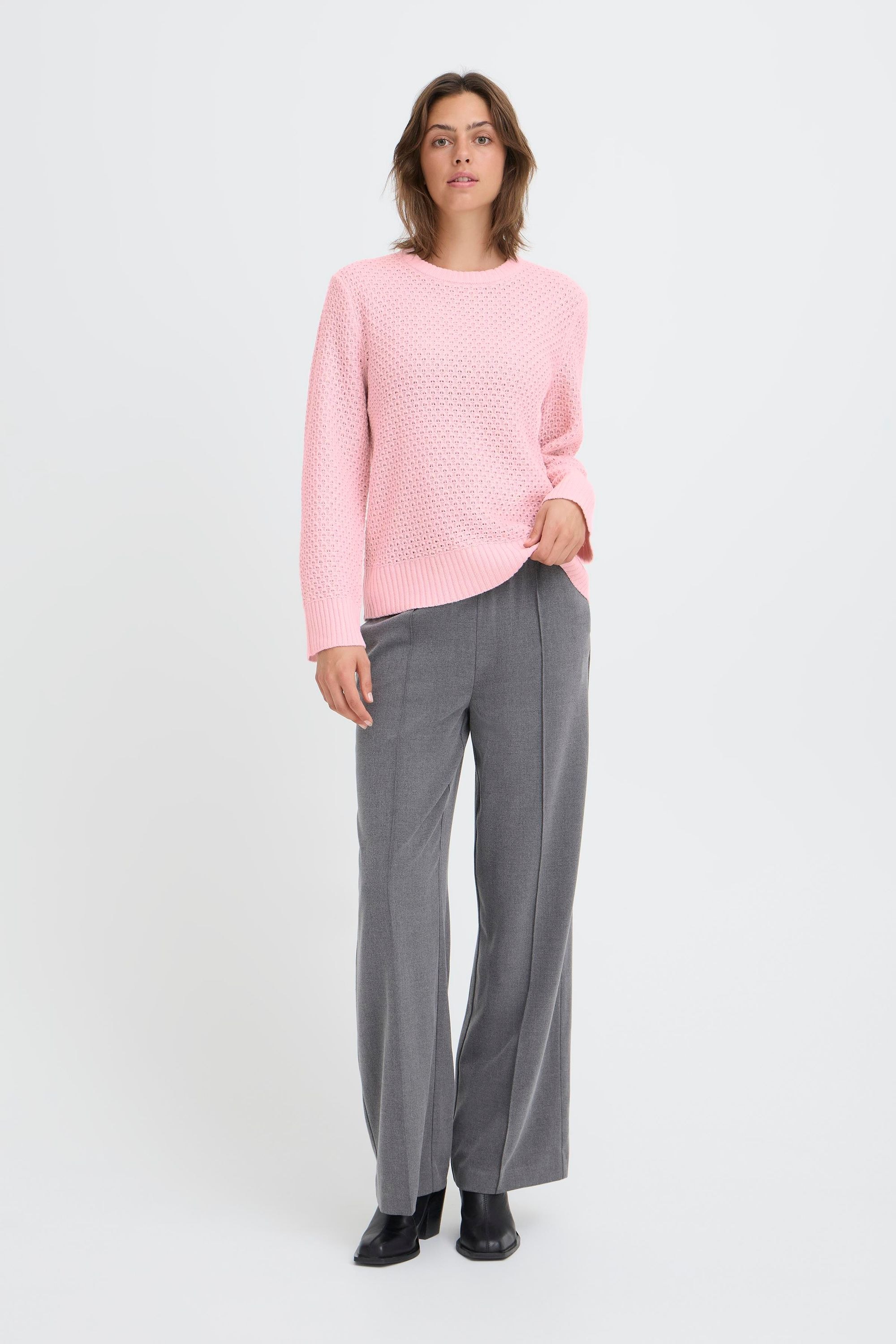 OXMO Strickfleece-Pullover »Strickpullover OXBMMNELLY JUMPER«