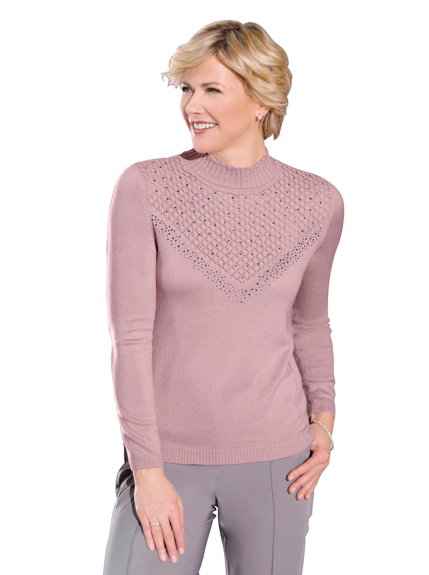 Classic Stehkragenpullover »Pullover«
