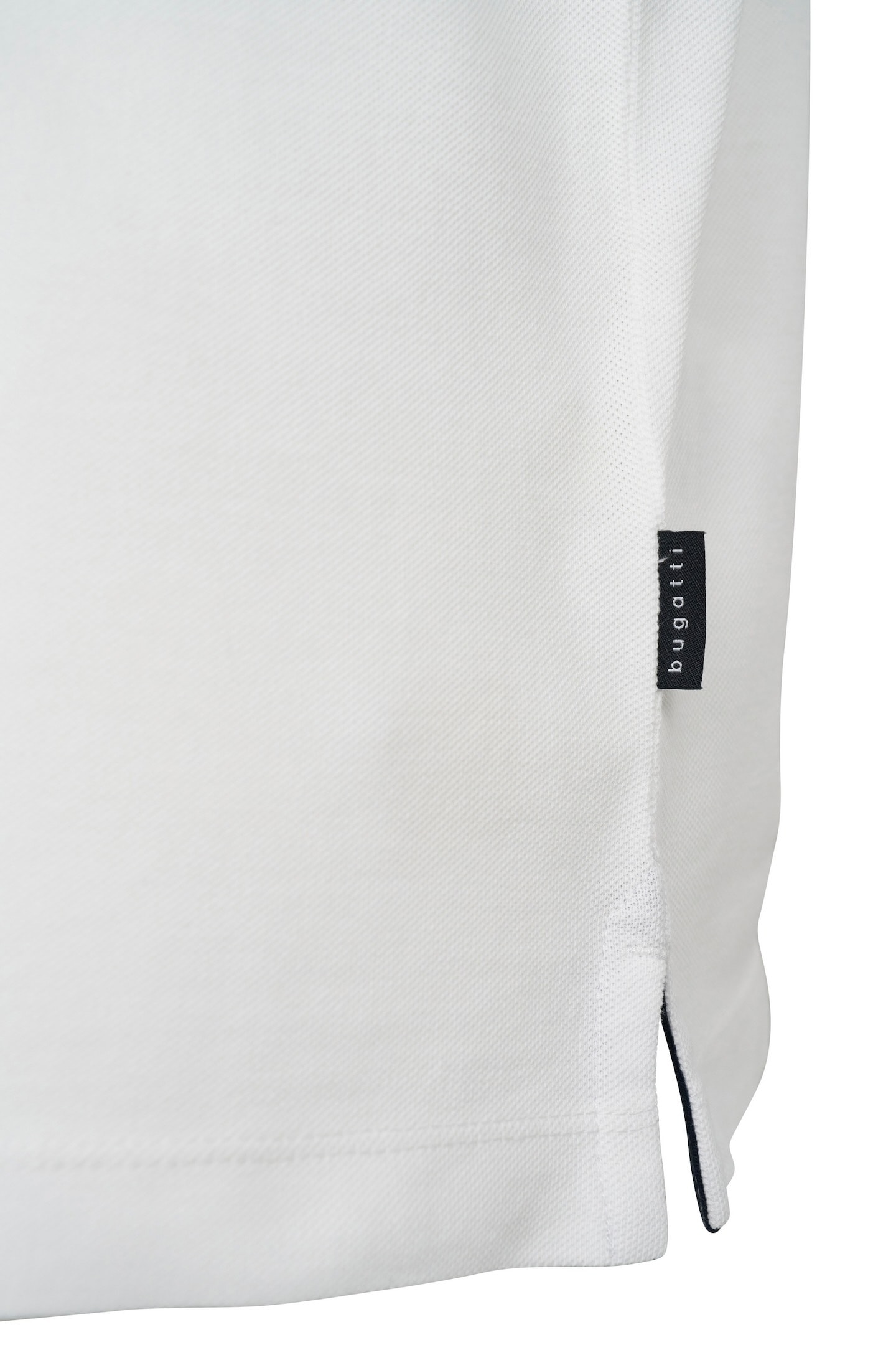 bugatti Poloshirt, mit Kontraststreifen und Bruststickerei