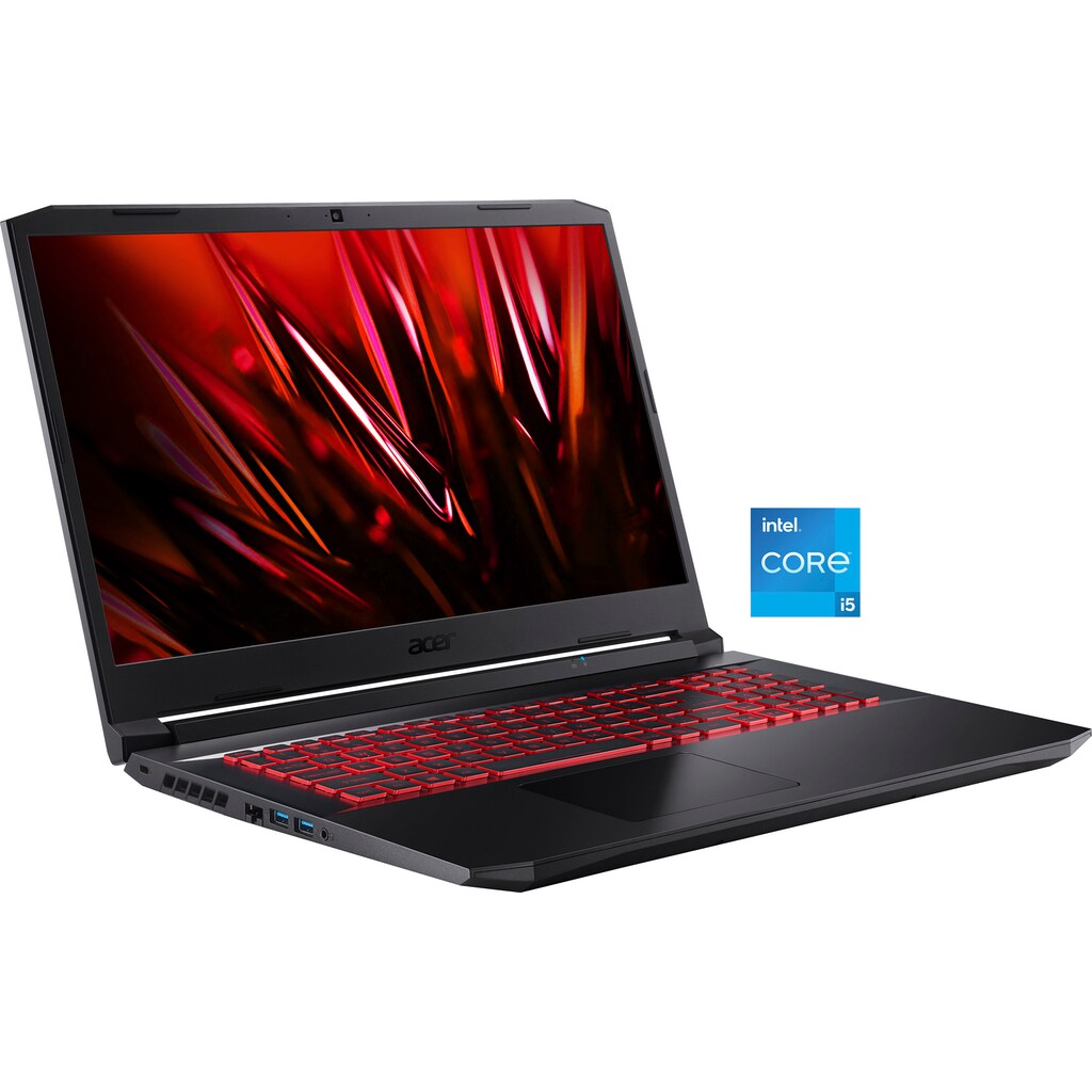 Acer Gaming-Notebook »AN517-54-54KH«, 43,94 cm, / 17,3 Zoll, Intel, Core i5, GeForce RTX 3050, 512 GB SSD