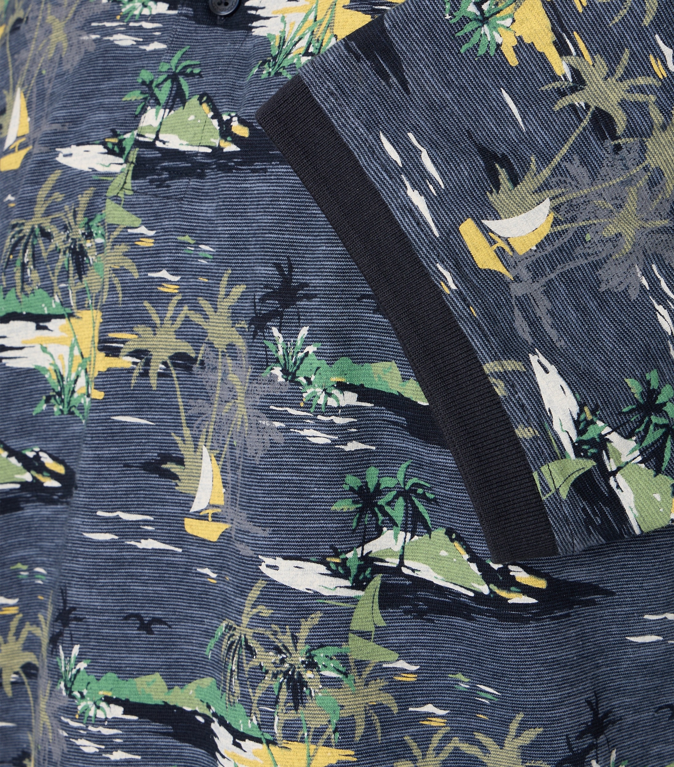 CASAMODA Poloshirt »CASAMODA Polo-Shirt Print«