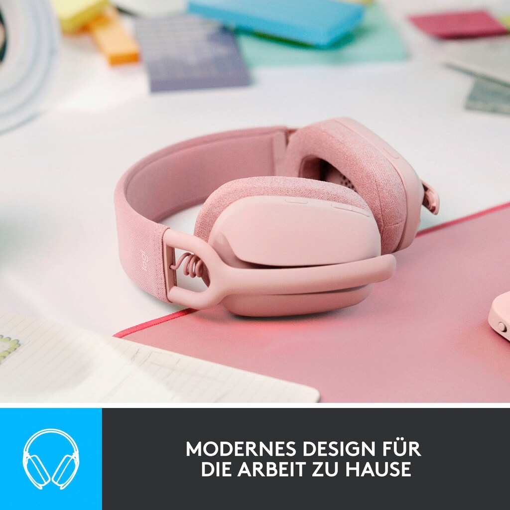 Logitech Gaming-Headset »Zone Vibe 100«, Bluetooth, Noise-Cancelling