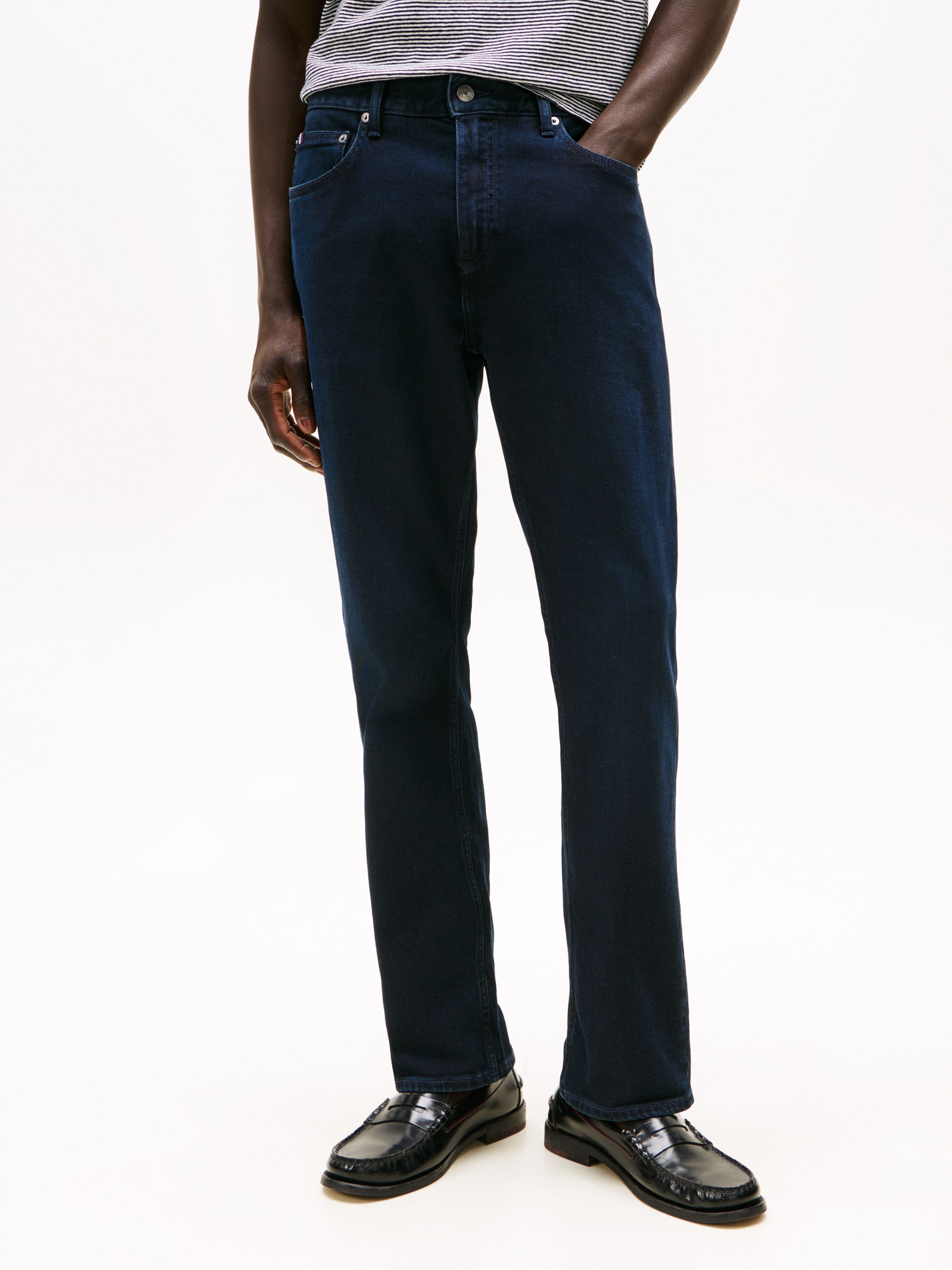 Tommy Hilfiger Straight-Jeans, in blauer Waschung