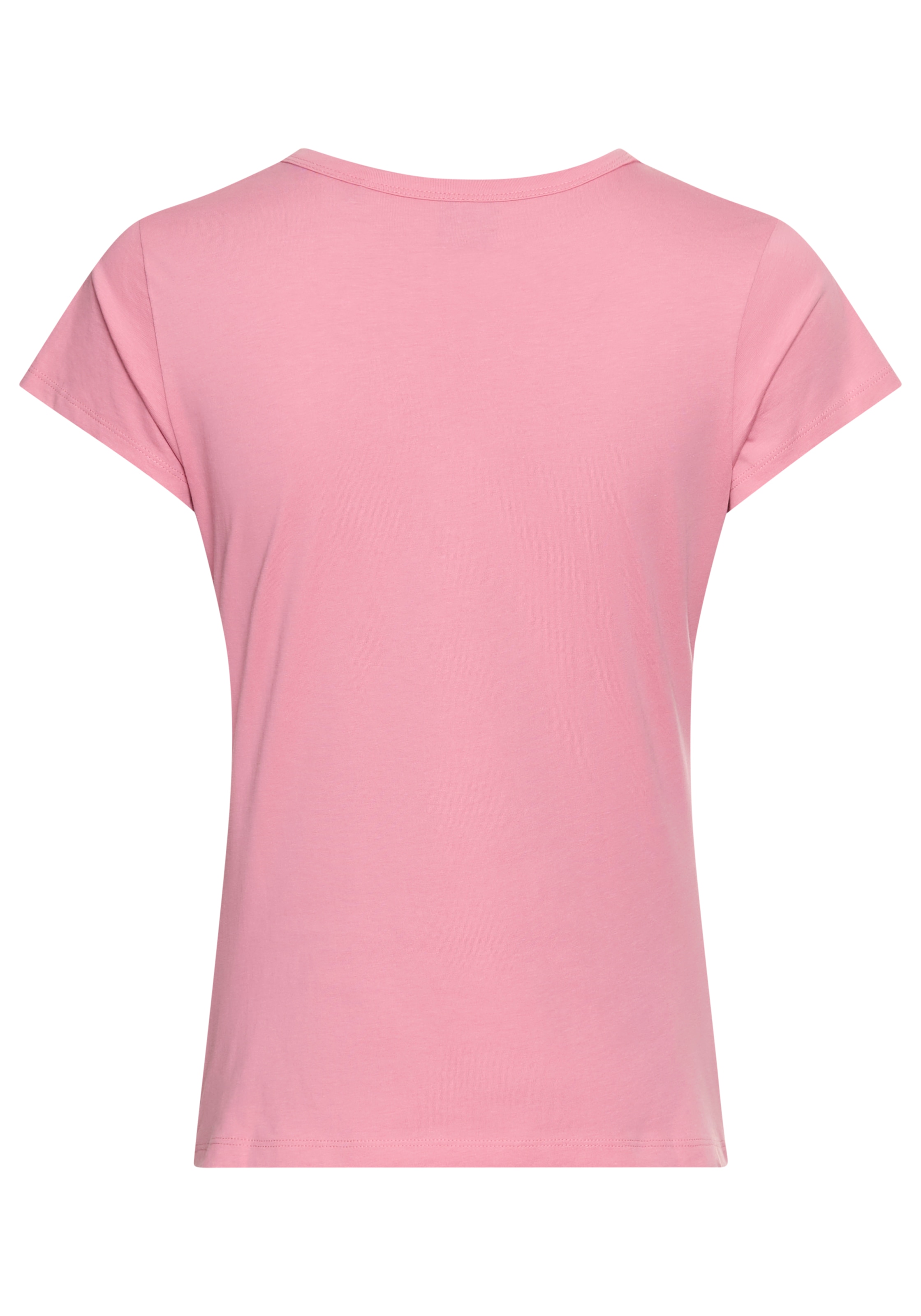 BOSS ORANGE V-Shirt »Eslane Premium Damenmode«, mit Logoschriftzug
