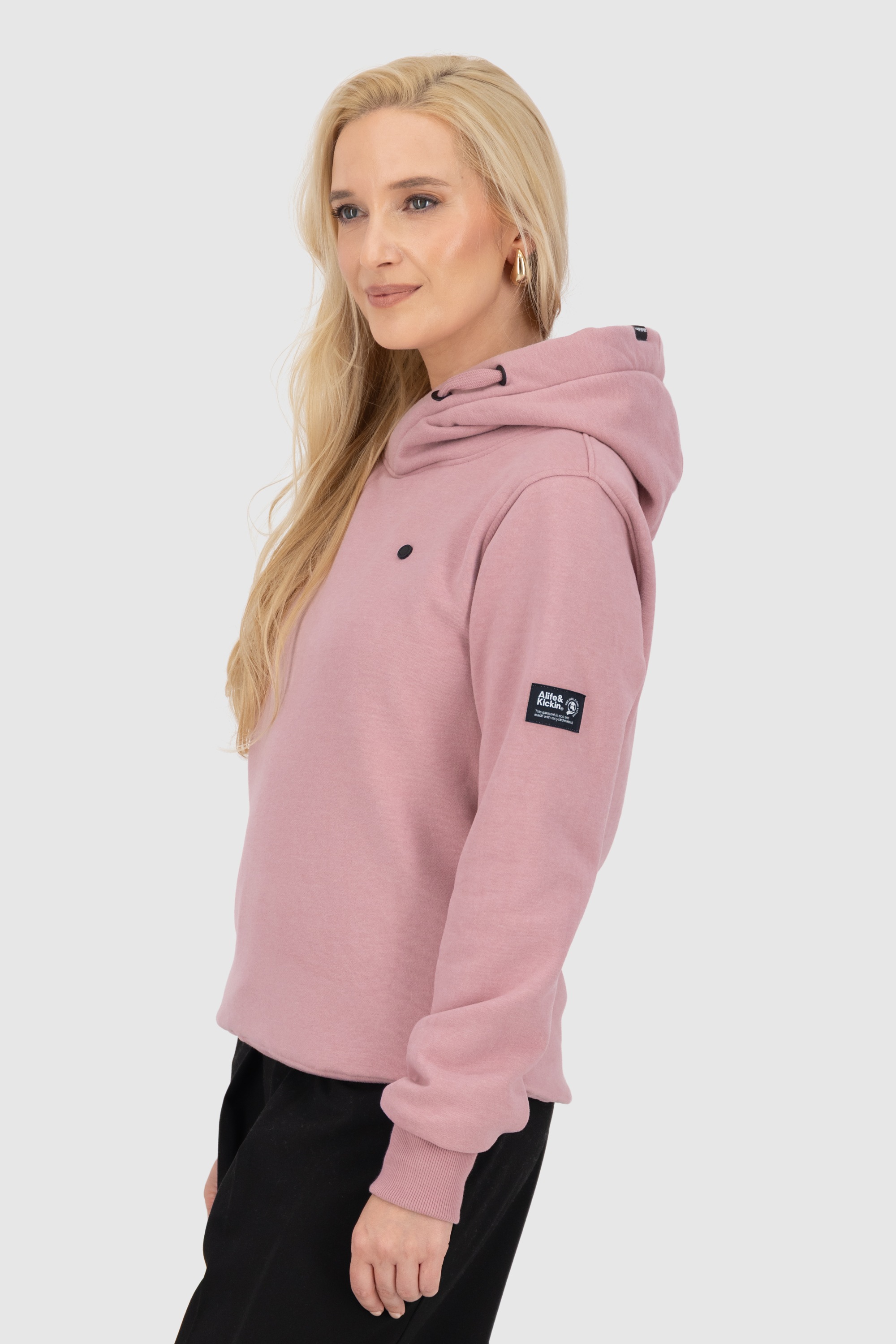 Alife & Kickin Kapuzensweatshirt »Damen SarinaAK A«, Hoodie Kapuzenpullover, Sweatshirt mit Kapuze und Kängurutasche
