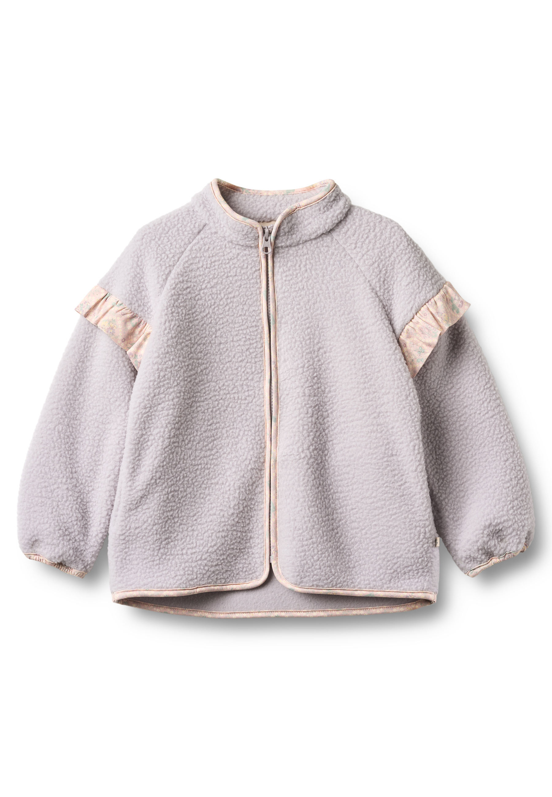 WHEAT Allwetterjacke "WHEAT Fleece Jacket Ellena" 1 Stk. tlg. ohne Kapuze reflektierend