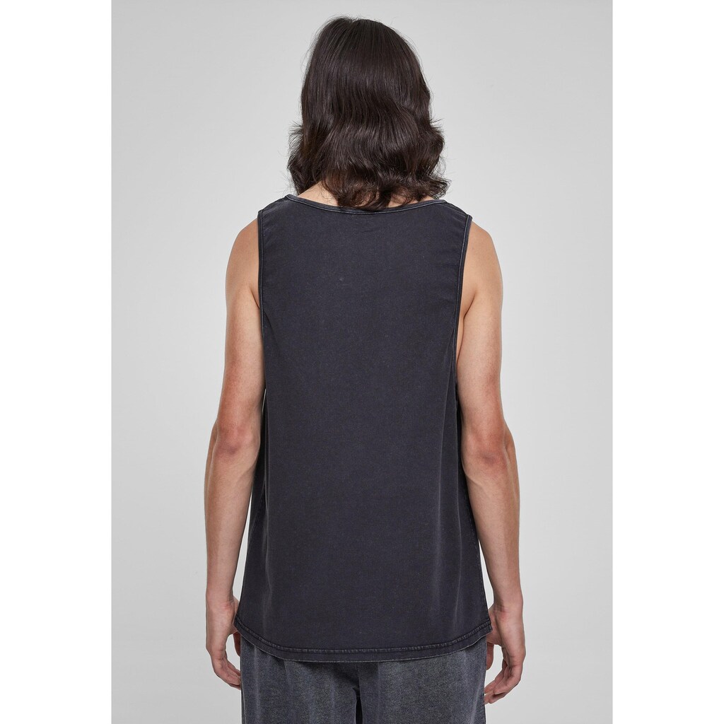 URBAN CLASSICS Tanktop »Urban Classics Herren Heavy Oversized Acid Wash Tank«, (1 tlg.)