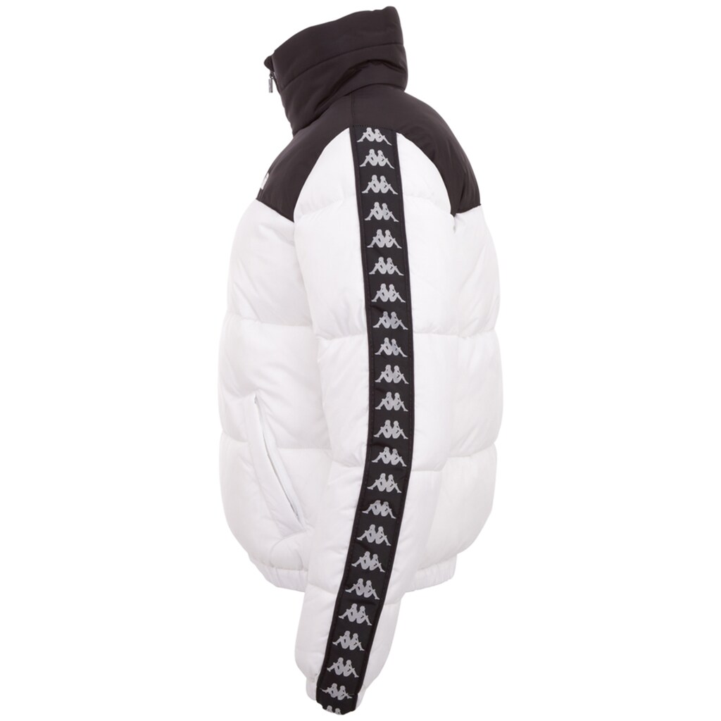 Kindermode Mädchenkleidung Kappa Steppjacke, - modisch kurz geschnitten white Kindermode Mädchenkleidung Kappa Steppjacke, - modisch kurz geschnitten white