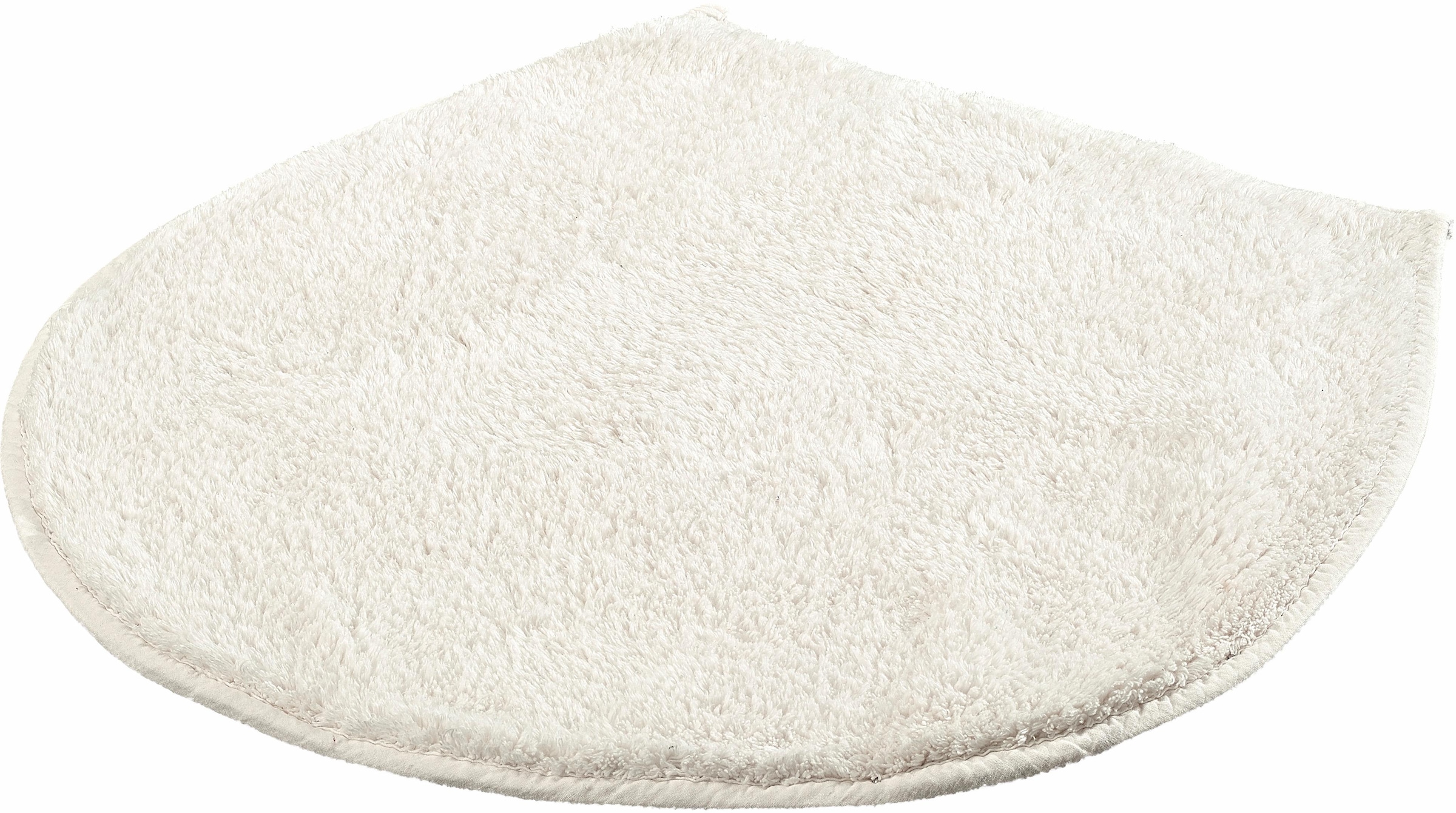 Kleine Wolke Badematte "Cotone, Badvorleger, Badezimmer Teppich" Höhe 17 mm beidseitig nutzbar fußbodenheizungsgeeignet Badteppich, Uni Farben, reine Baumwolle, waschbar