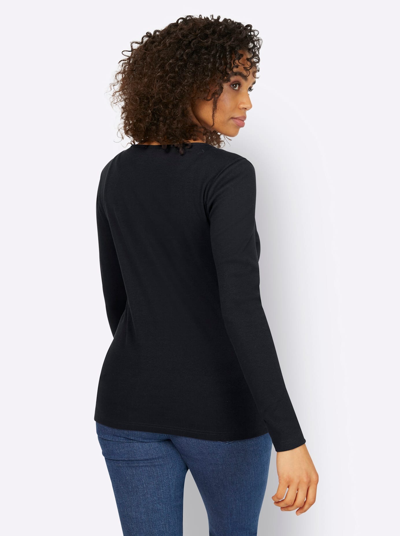 heine Langarmshirt "Shirt" 1 Stk. günstig online kaufen