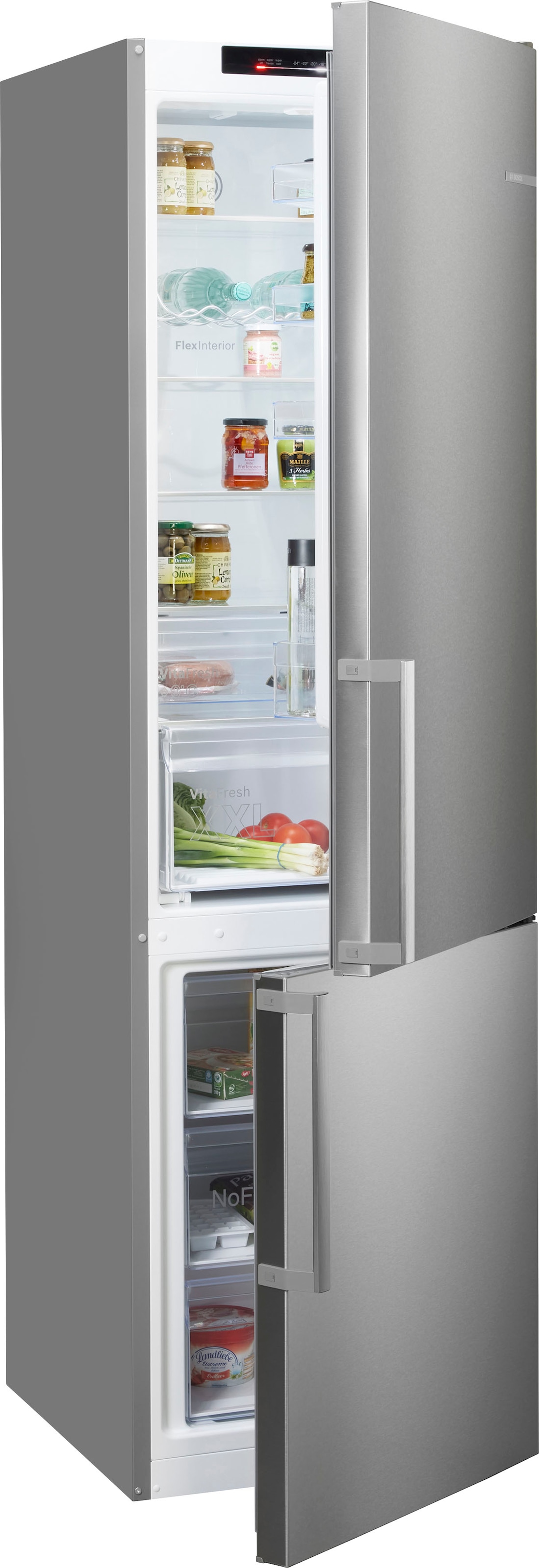 BOSCH Kühl-/Gefrierkombination "KGN39VIBT" 203 cm hoch 60 cm breit günstig online kaufen