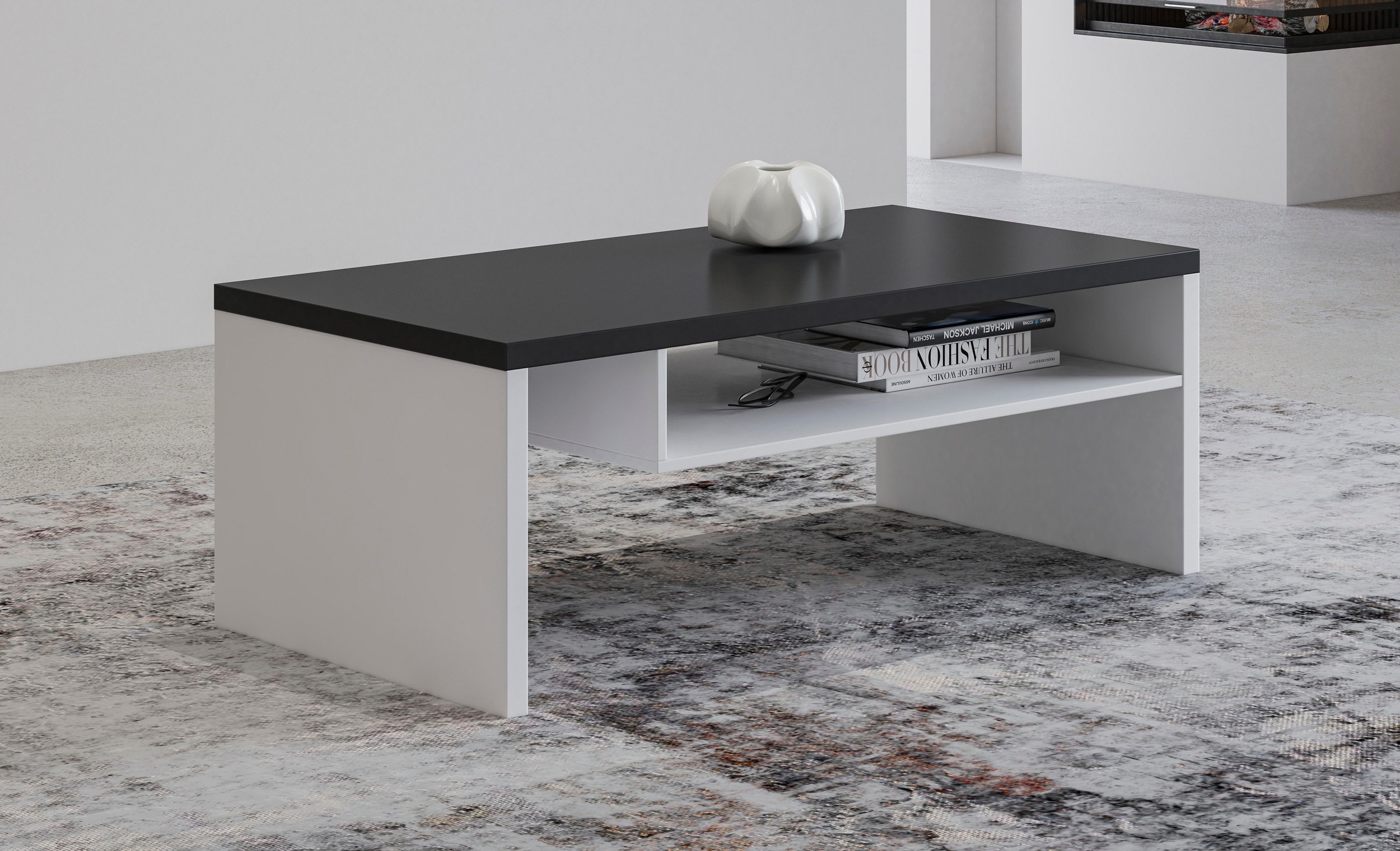 OTTO home Couchtisch "Cross, Breite 120 cm, moderner Sofatisch für Wohnzimm günstig online kaufen