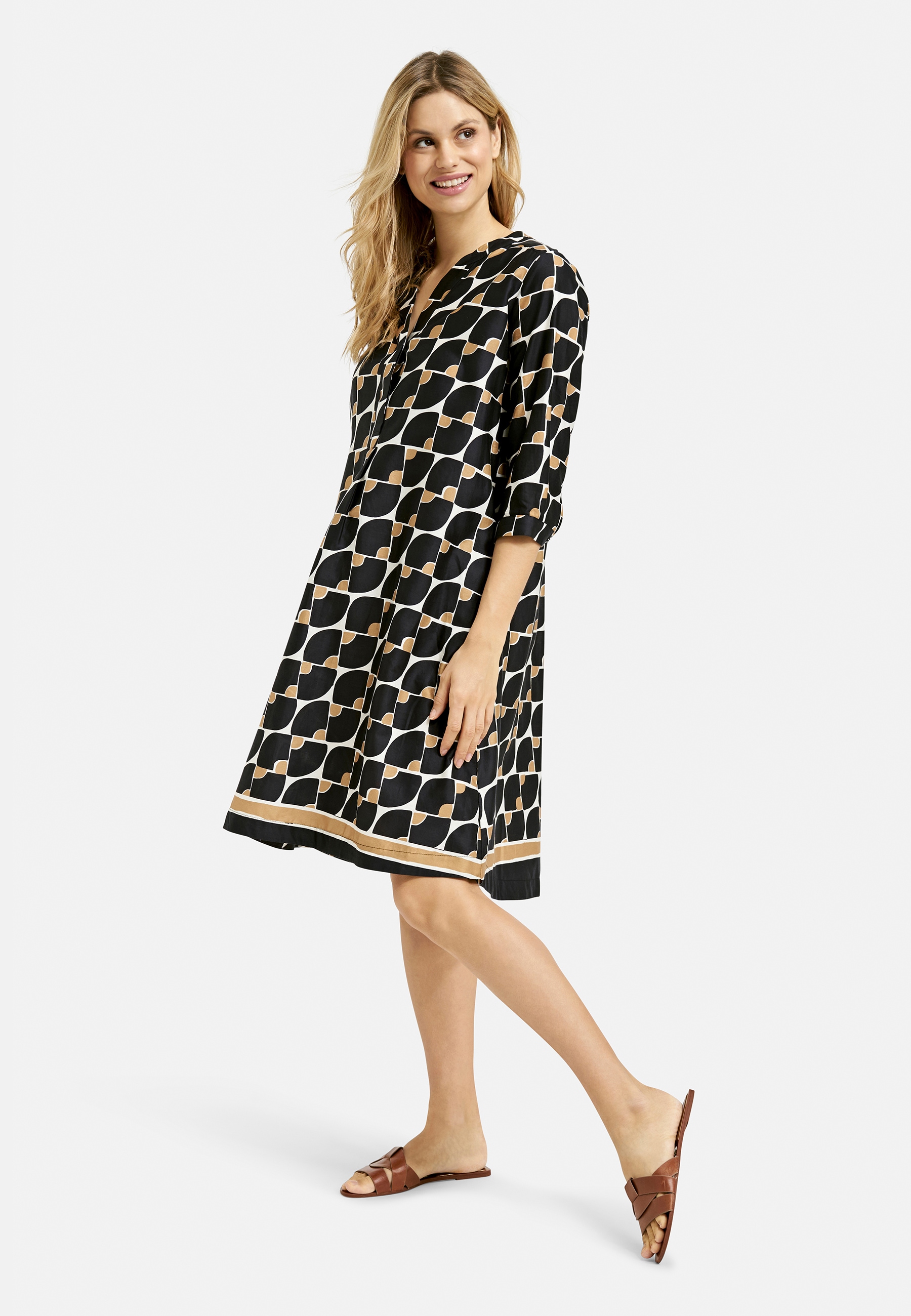 Milano Italy Sommerkleid, aus Baumwolle
