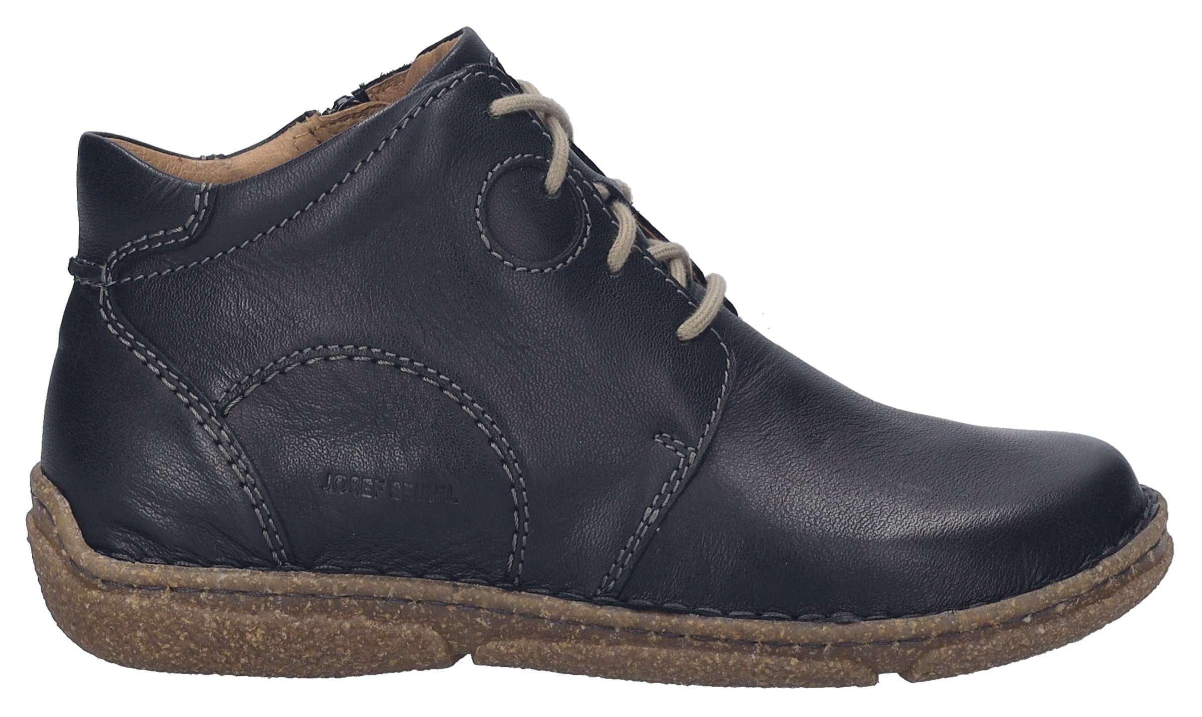 Josef Seibel Schnürstiefelette »Neele 46«, Freizeitschuh, Komfortschuh mit Wechselfußbett aus Leder