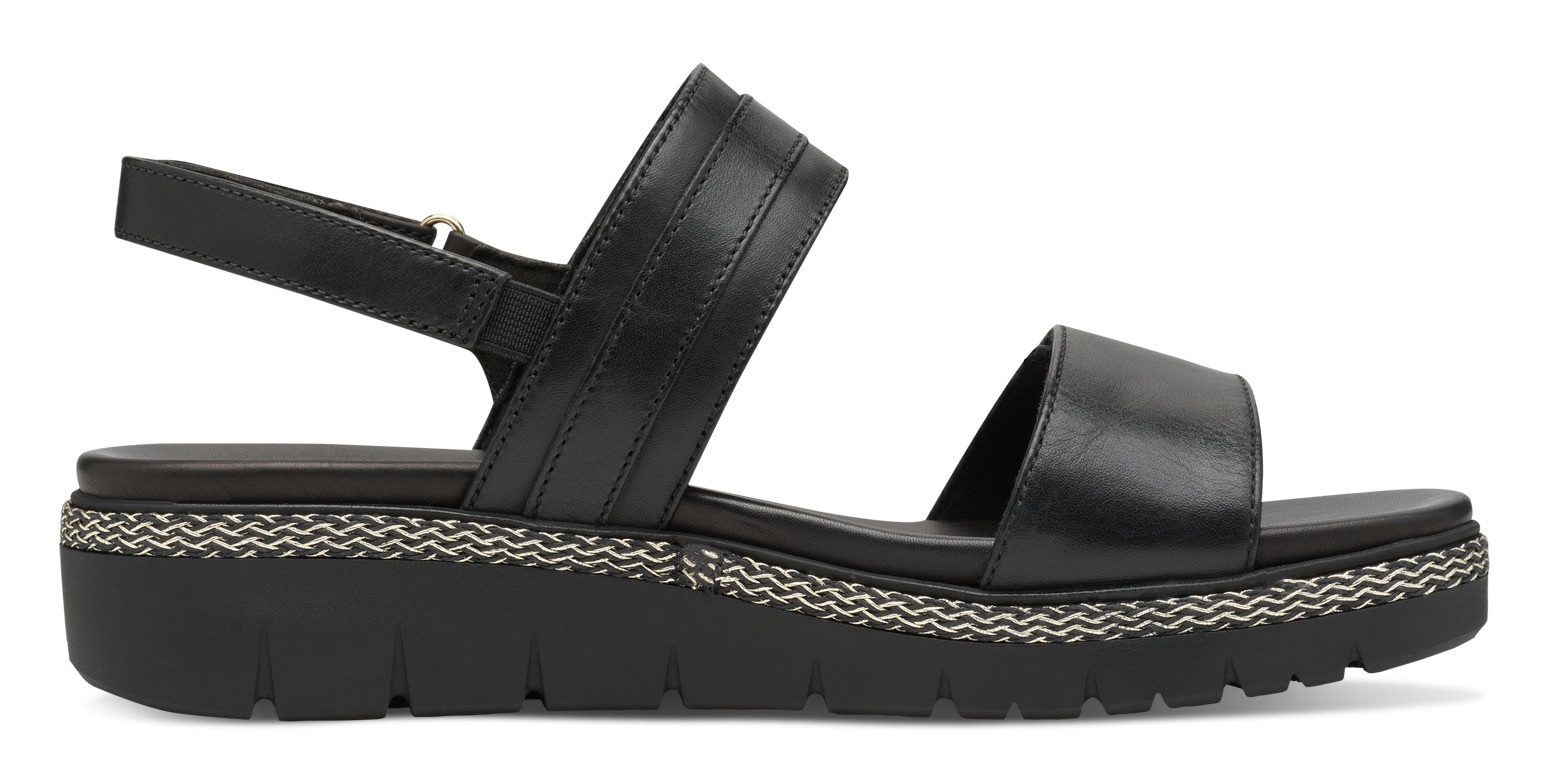 Tamaris Keilsandalette, Plateau, Sommerschuh, Riemchensandale mit Schmuckelement