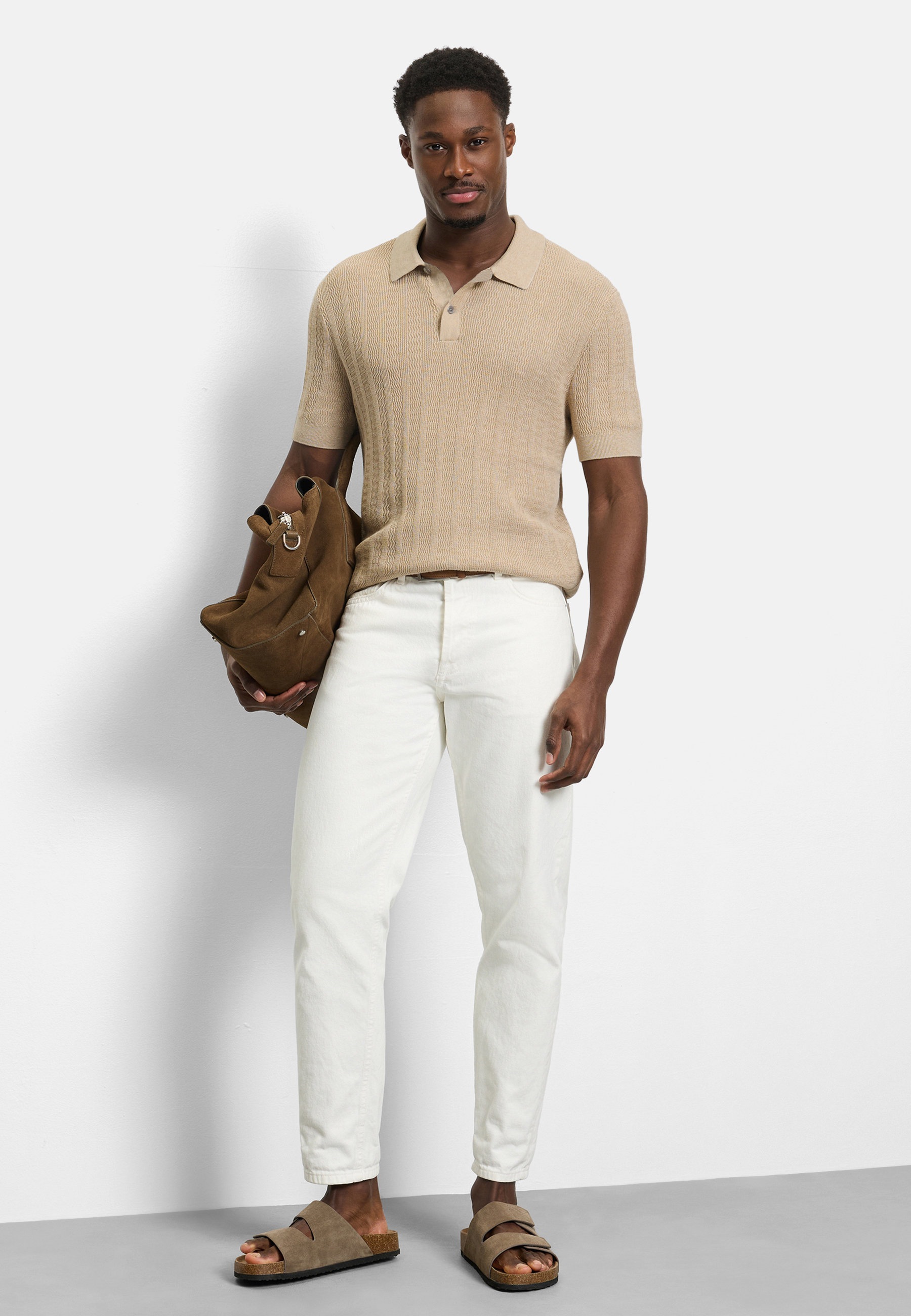 Thumbnail - OLYMP Poloshirt "OLYMP Casual Strick"