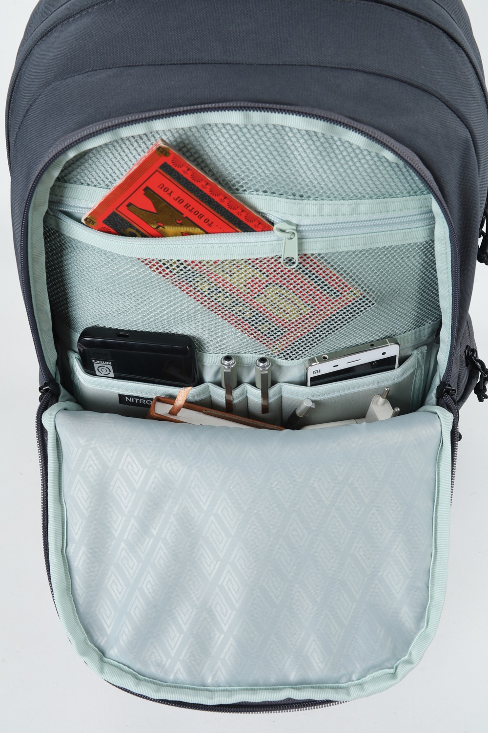 NITRO Freizeitrucksack »Future Hero«, Schulrucksack Freizeitrucksack Laptoprucksack Mäppchen