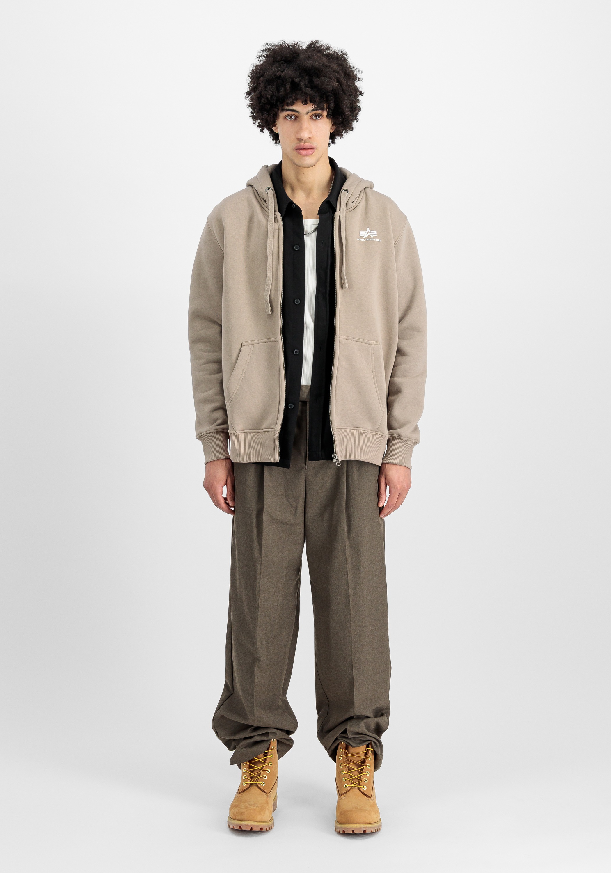 Alpha Industries Hoodie »Alpha Industries Men - Hoodies Basic Zip Hoodie SL«