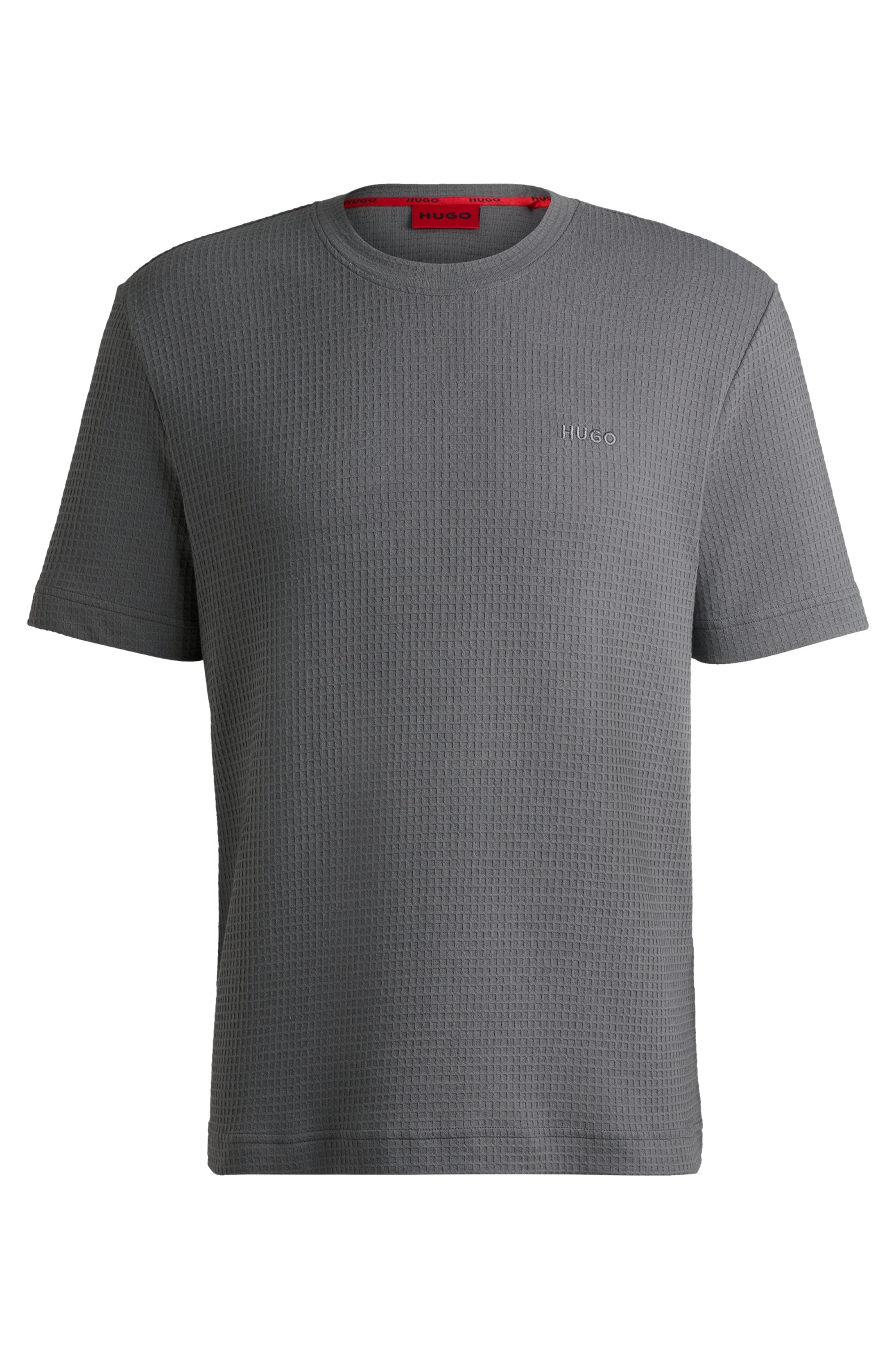 HUGO Underwear T-Shirt »,Austin T-Shirt«, Waffelstruktur und Logo-Stickerei