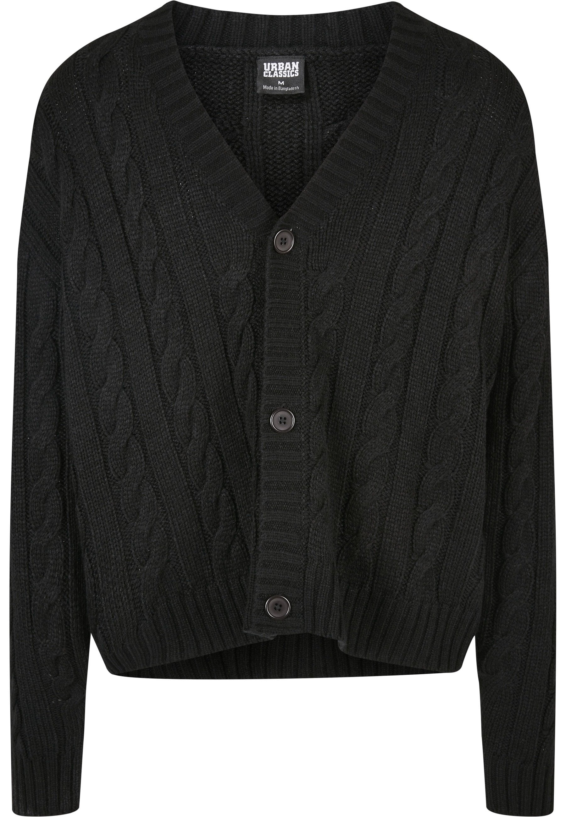 URBAN CLASSICS Cardigan "Urban Classics Herren Boxy Cardigan" 1 Stk.