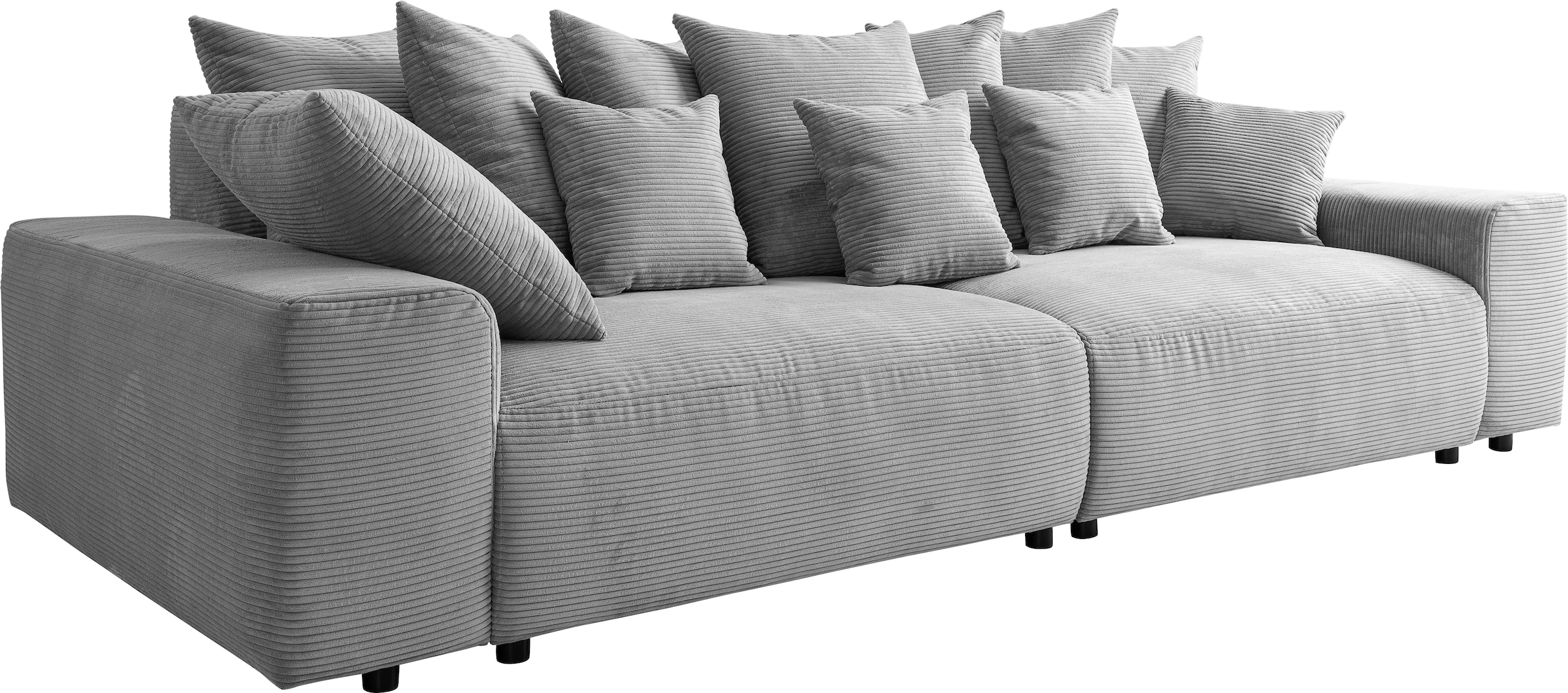 WERK2 Big-Sofa »Maxi B, Mega Sofa mit viel Platz, Breite 290 cm, pflegeleichte Bezüge« Maximaler Kuschelkomfort: XXL-Sofa mit 78 cm Sitztiefe & 12 Kissen